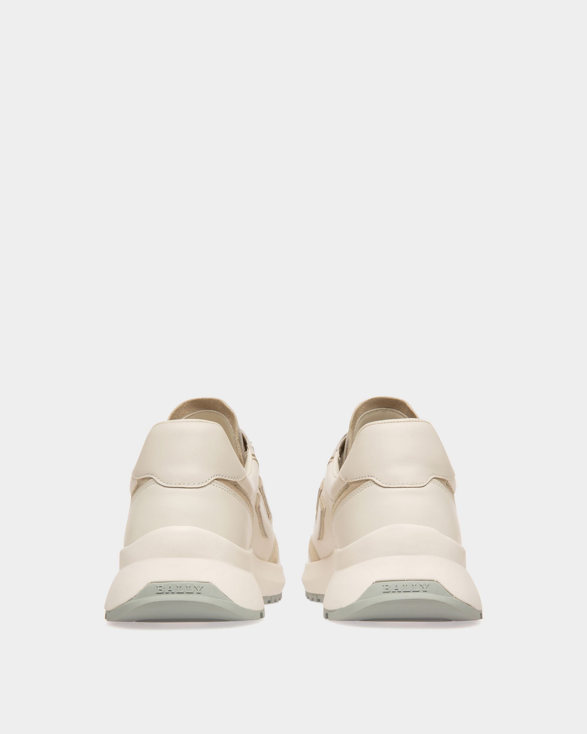 Bally Global - Demmy Zapatilla Deportiva De Piel Blanca - Blanco