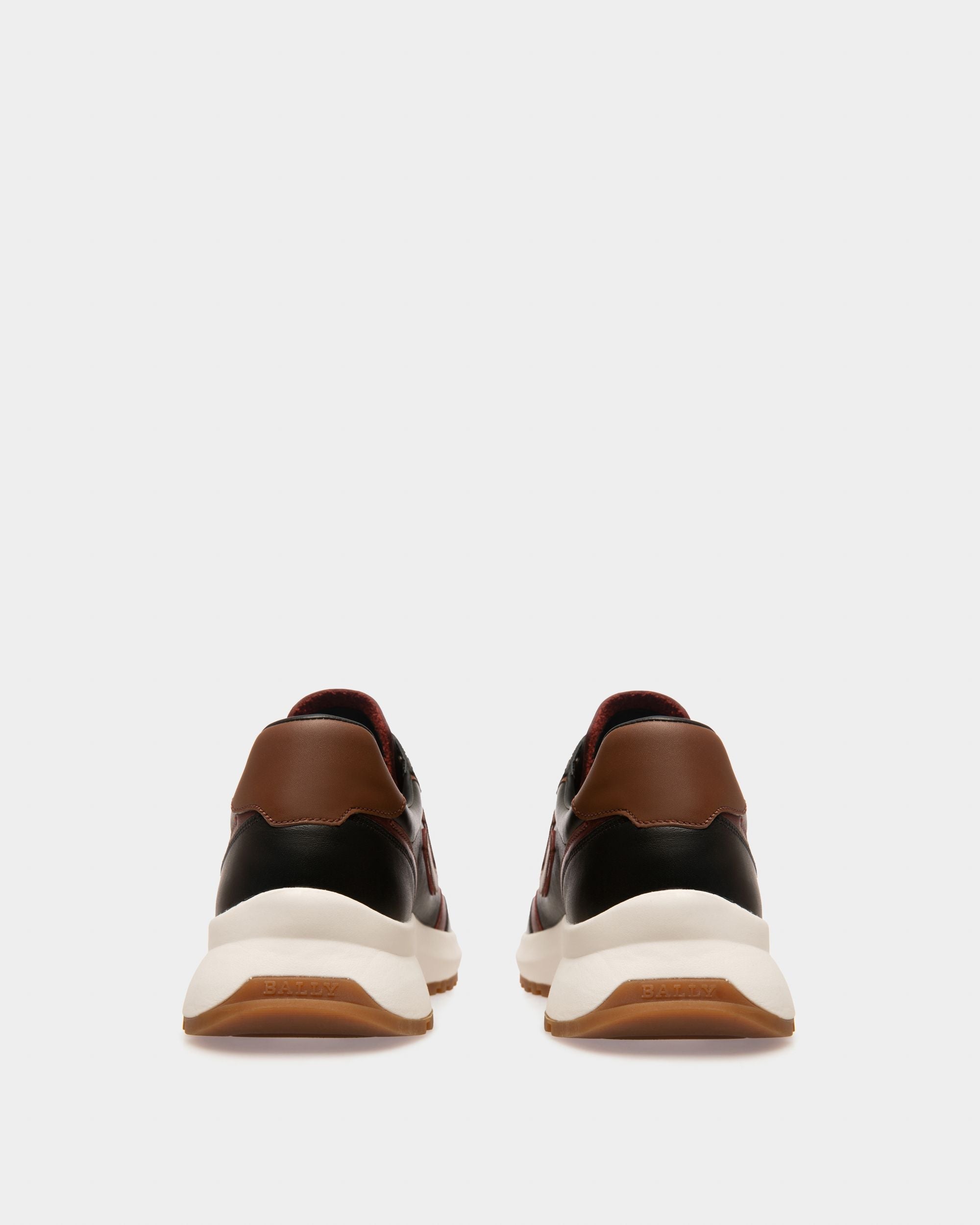 Bally Global - Outline Sneaker In Black Leather - Black