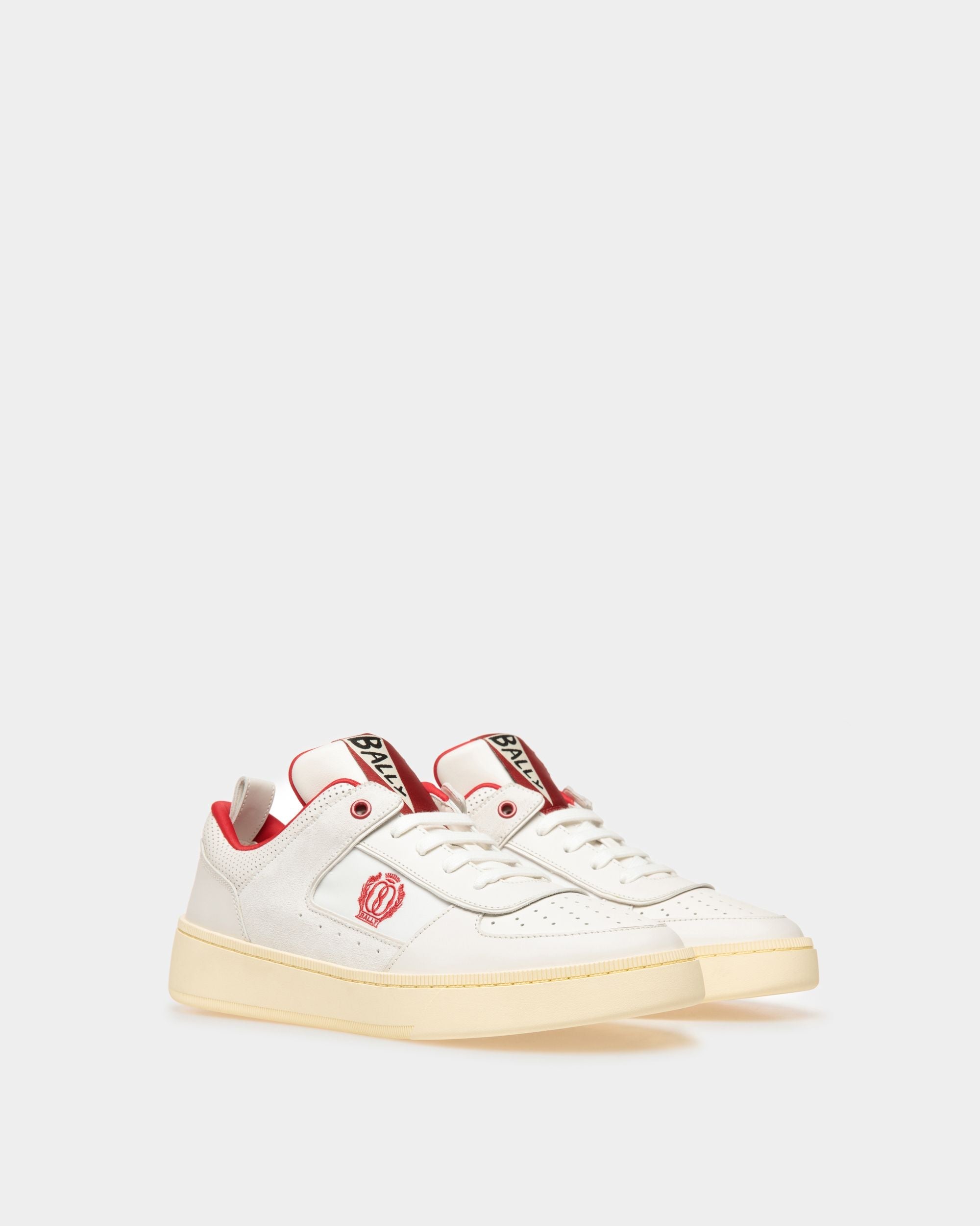 Bally Global - Sneakers Raise En cuir blanc - Blanc