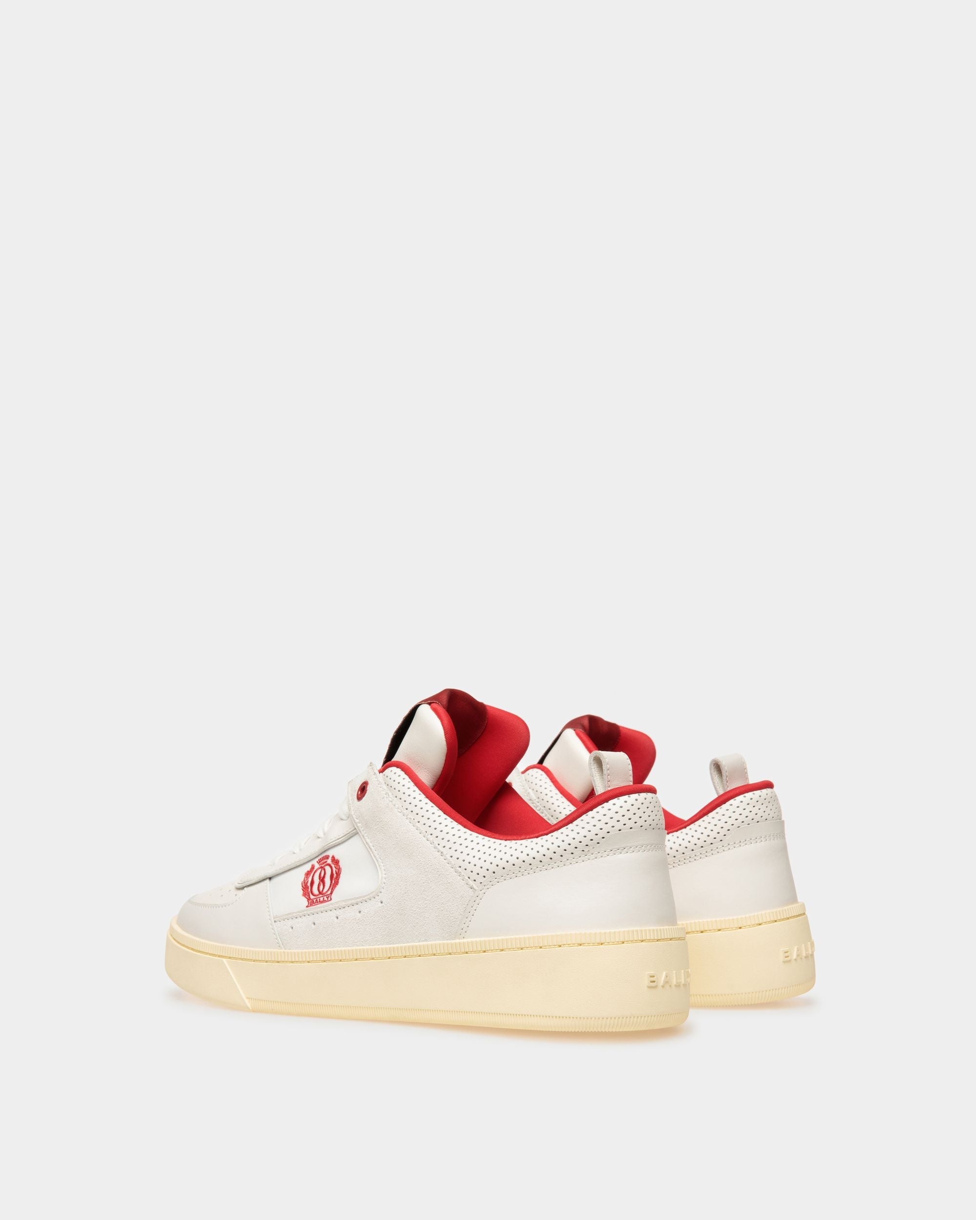 Bally Global - Raise Sneakers In White Leather - White