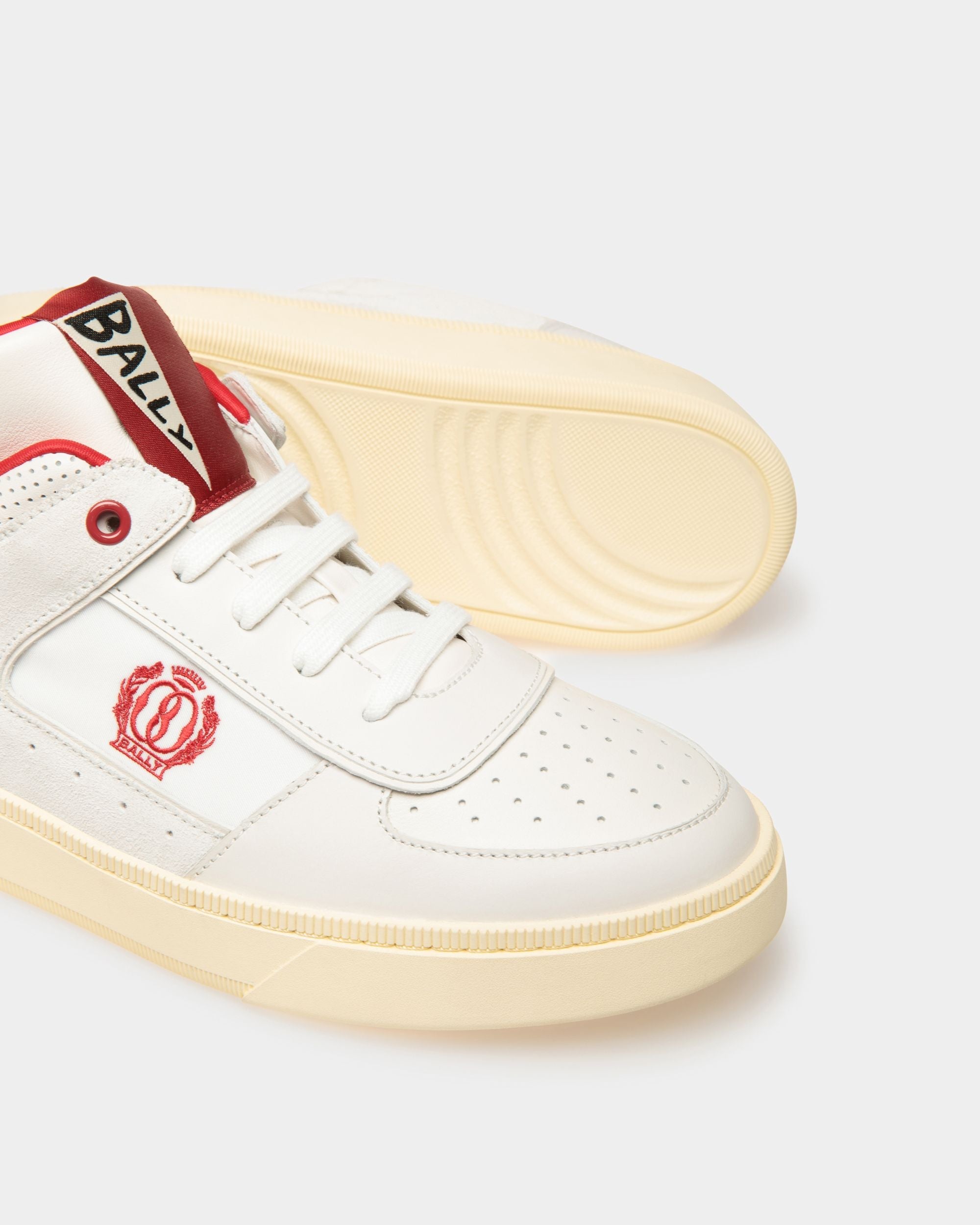 Bally Global - Raise Sneakers In White Leather - White