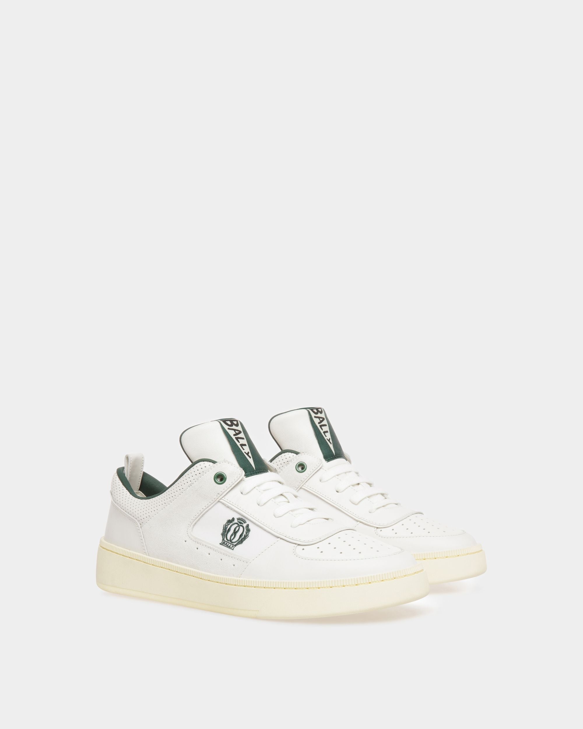 Bally Global - Sneakers Raise En cuir blanc - Blanc