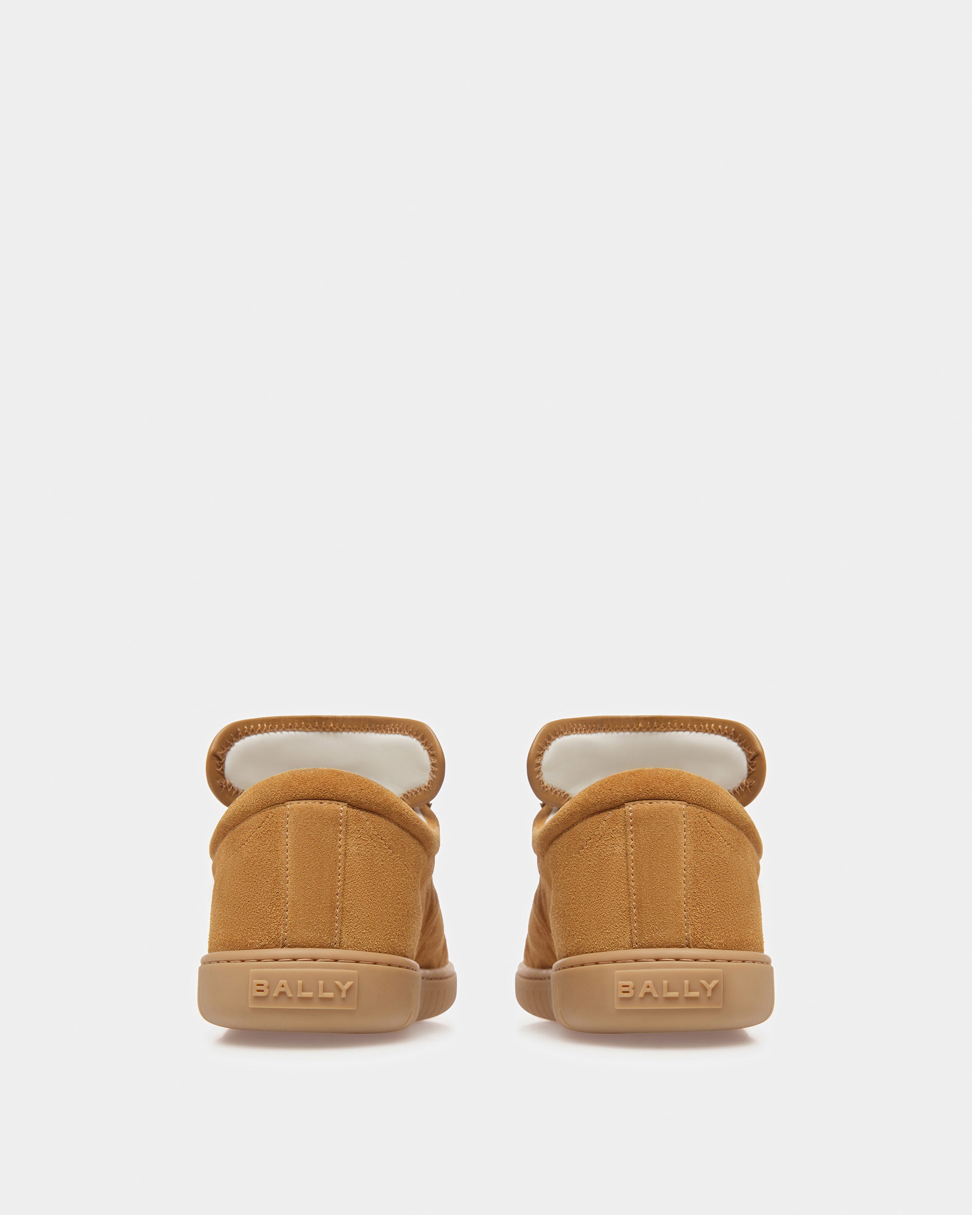 Bally Global - Zapatillas Player De Piel Color Desierto Y Ámbar - Marrón