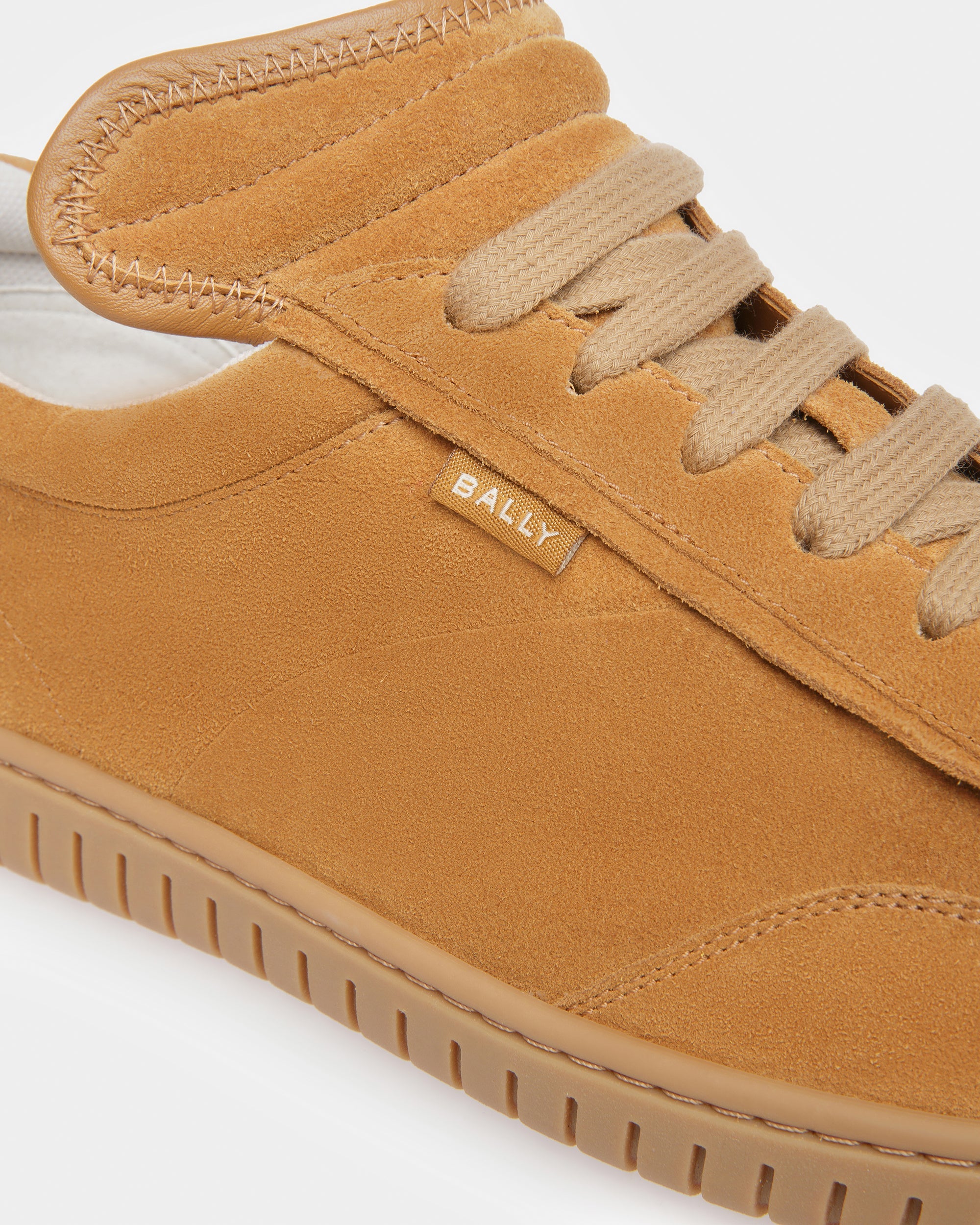 Bally Global - Zapatillas Player De Piel Color Desierto Y Ámbar - Marrón