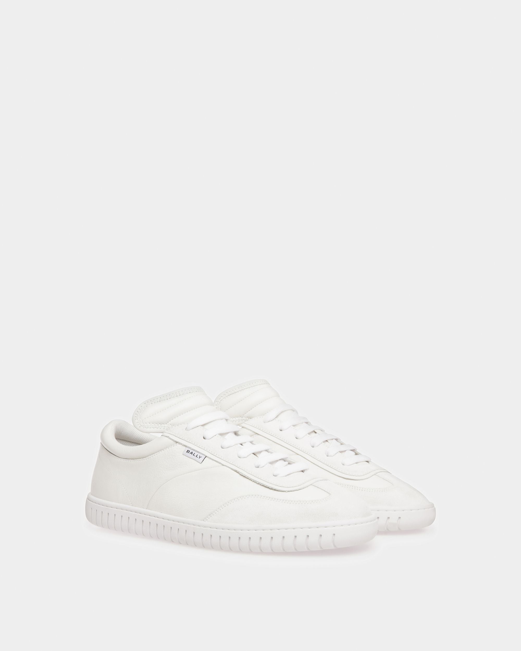 Bally Global - Player Sneakers In White Leather - White