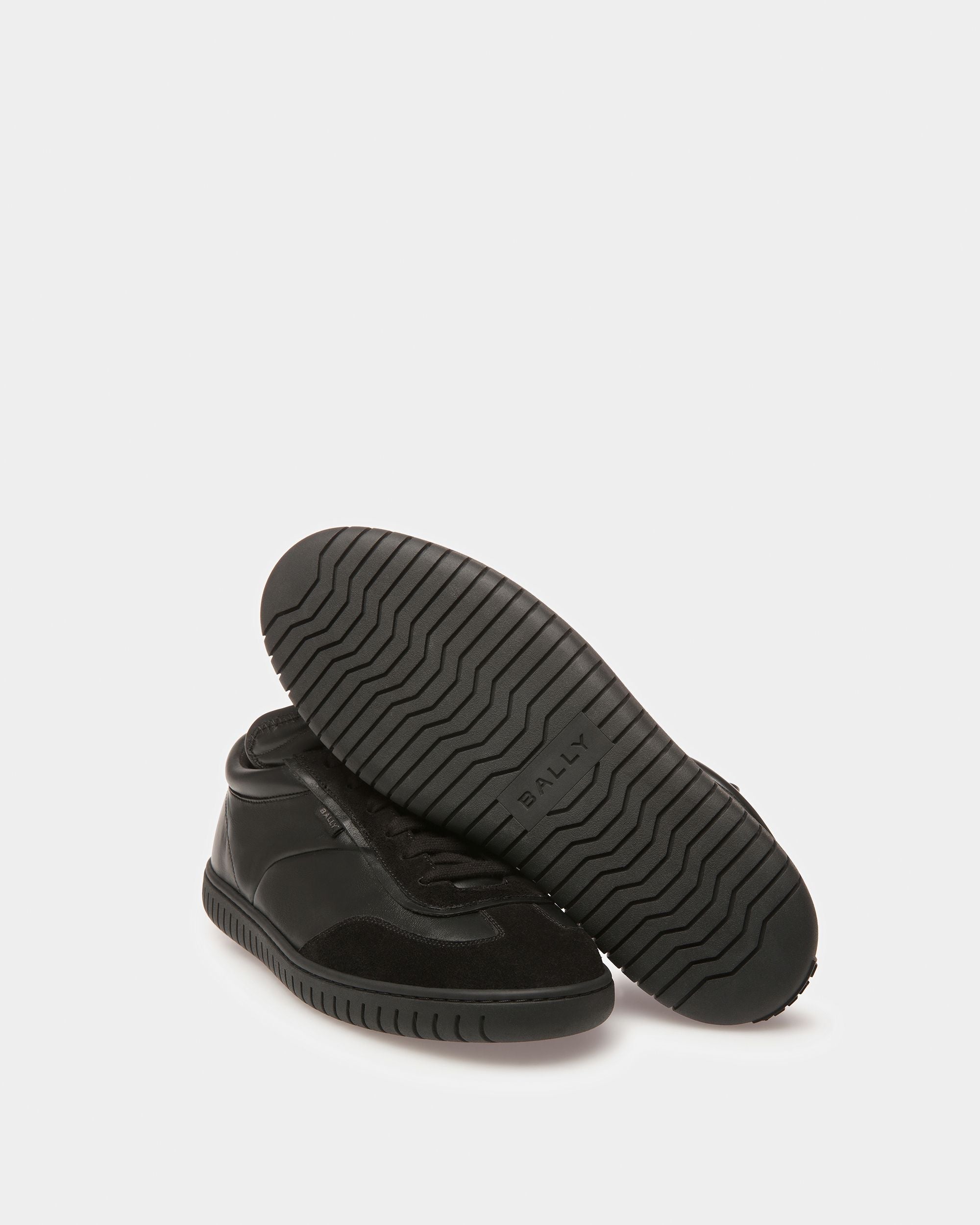 Bally Global - Player Sneakers In Black Leather - Black