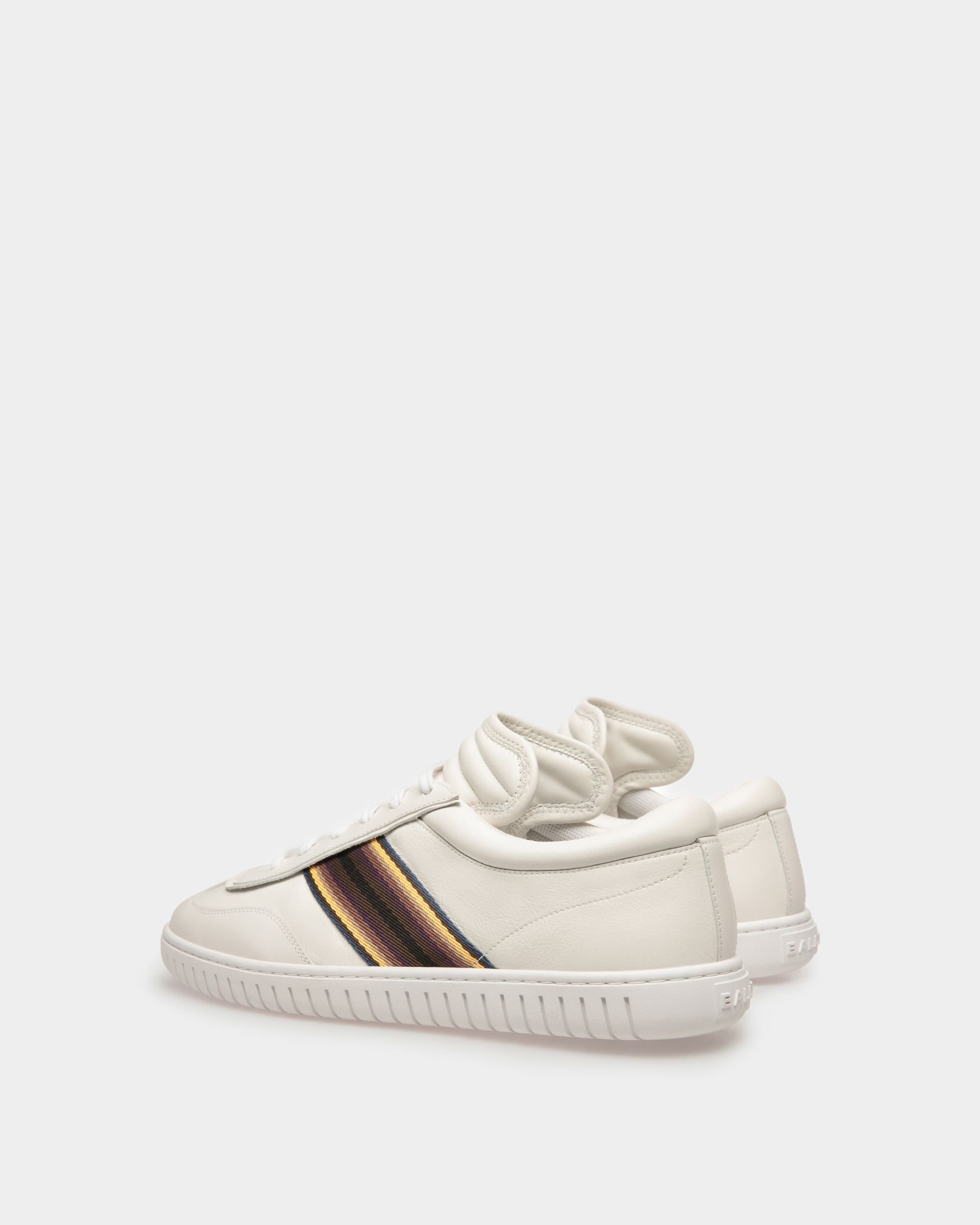 Bally Global - Player Sneakers In White Leather - White