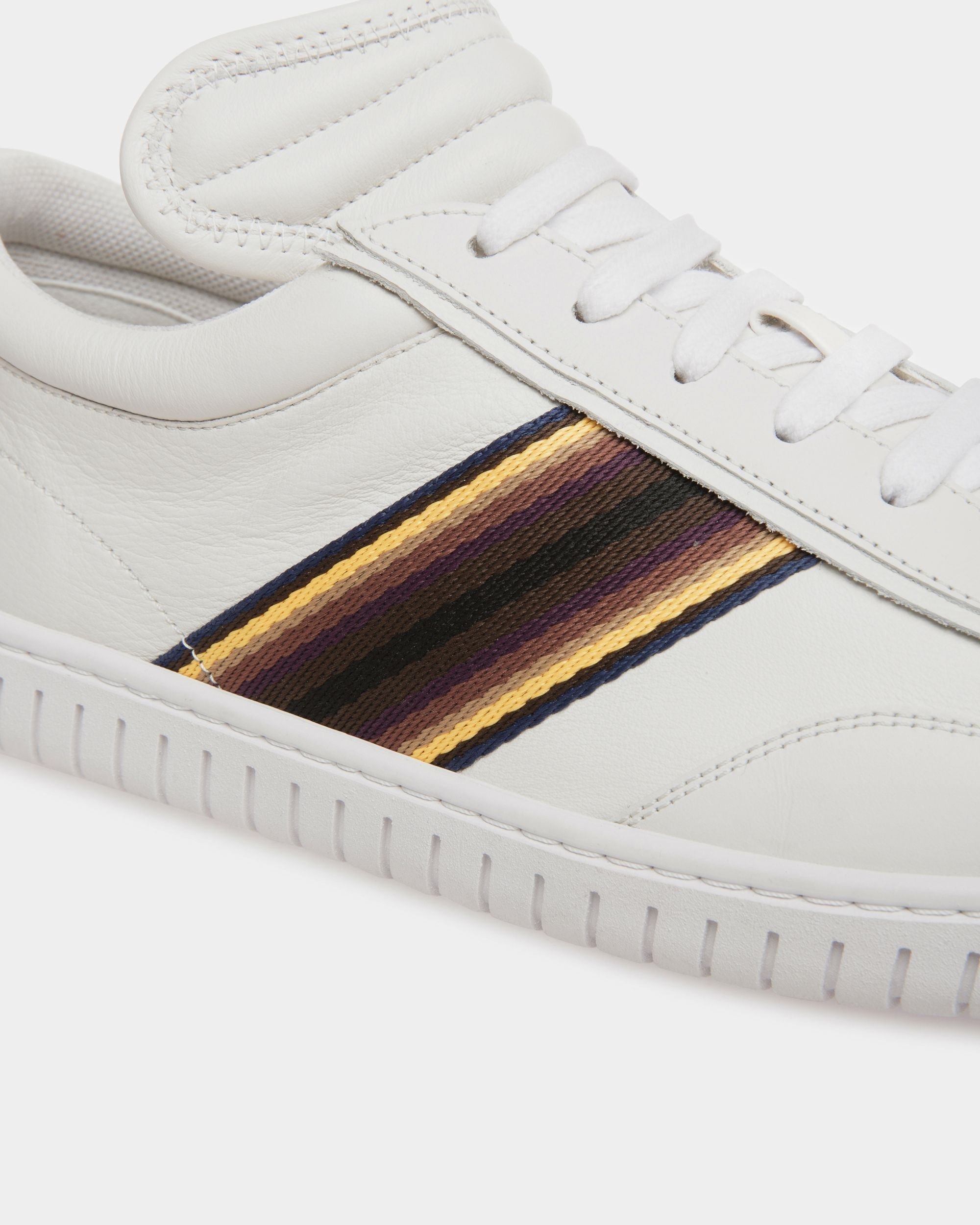Bally Global - Player Sneakers In White Leather - White