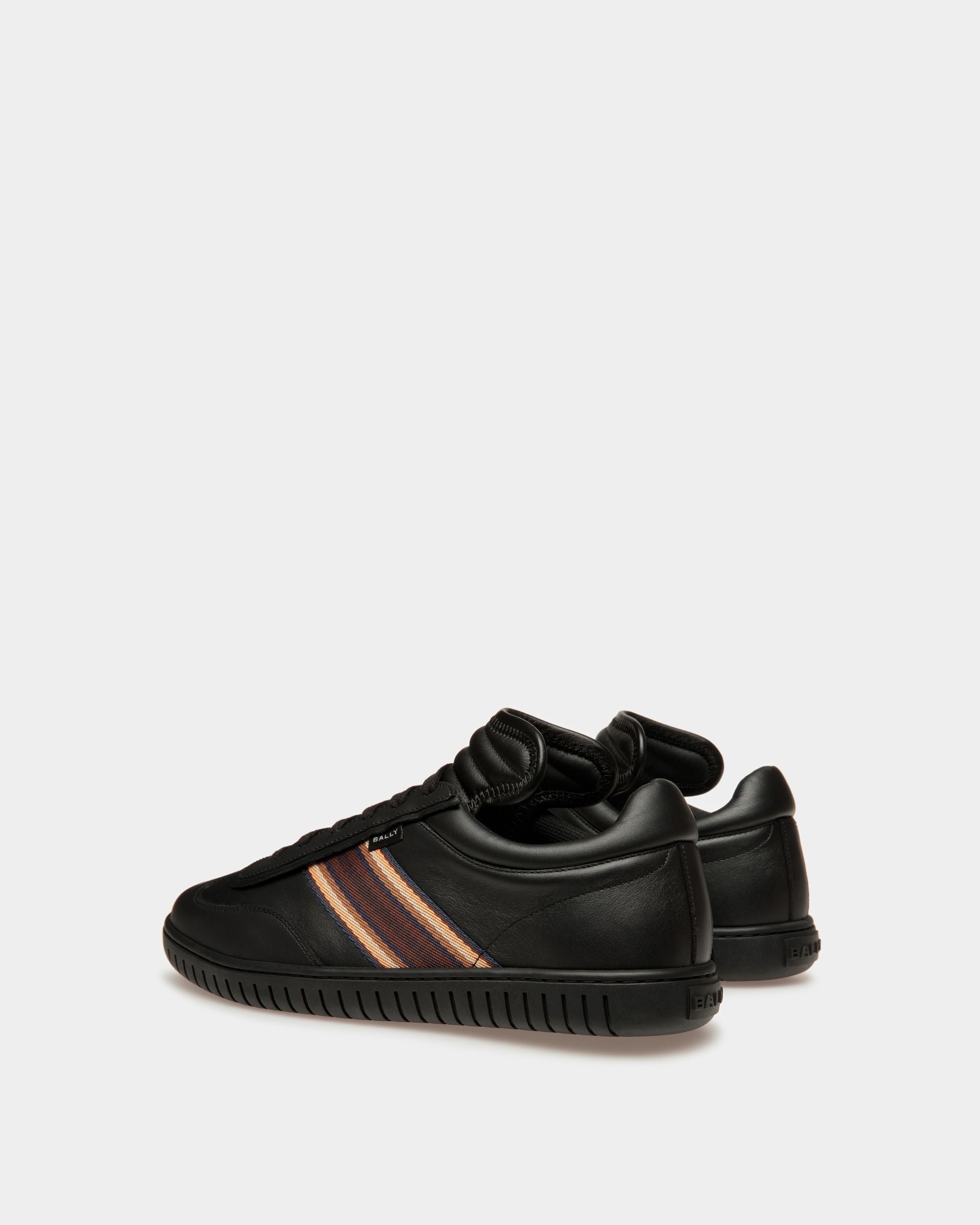 Bally Global - Player Sneakers In Black Leather - Black