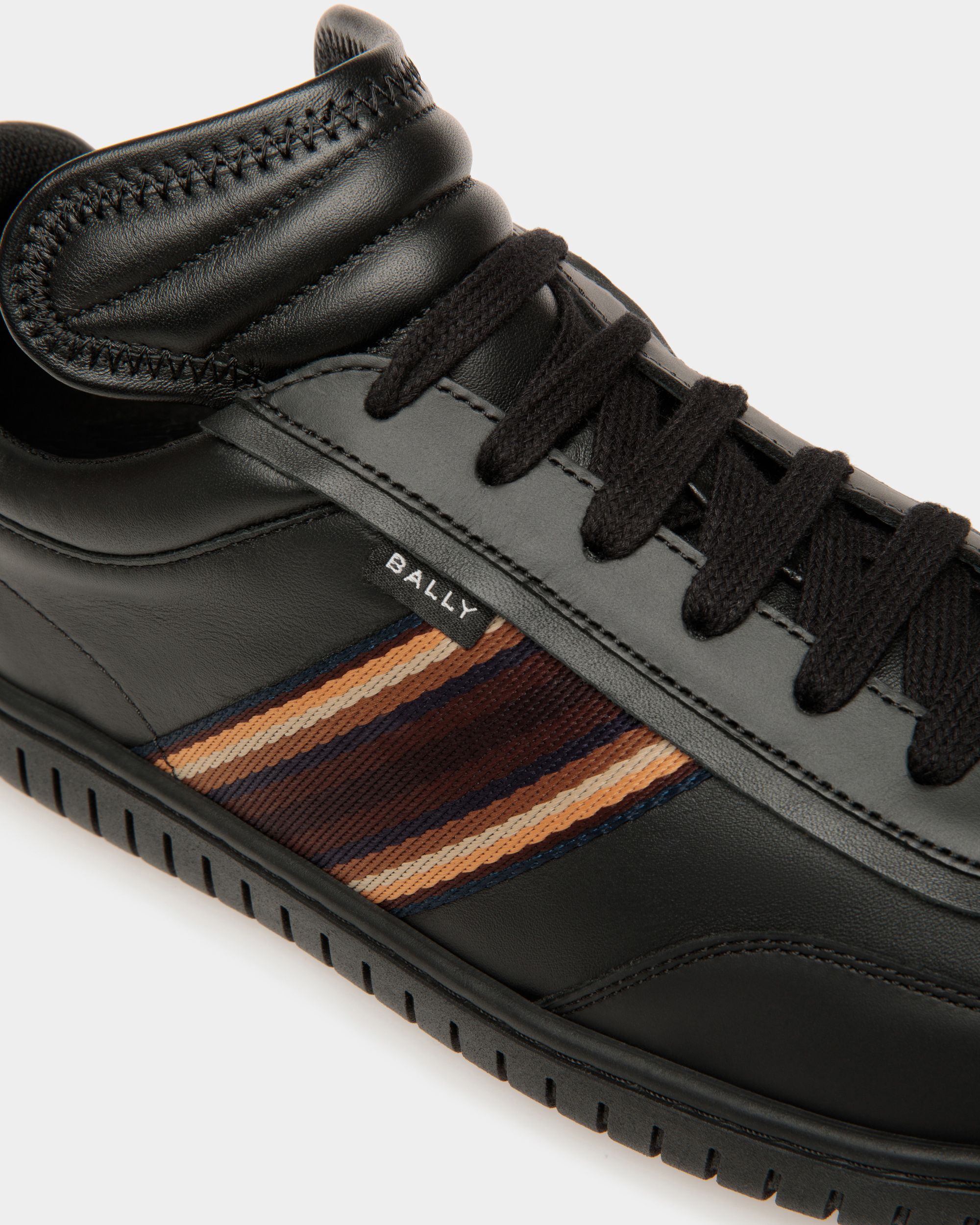 Bally Global - Player Sneakers In Black Leather - Black