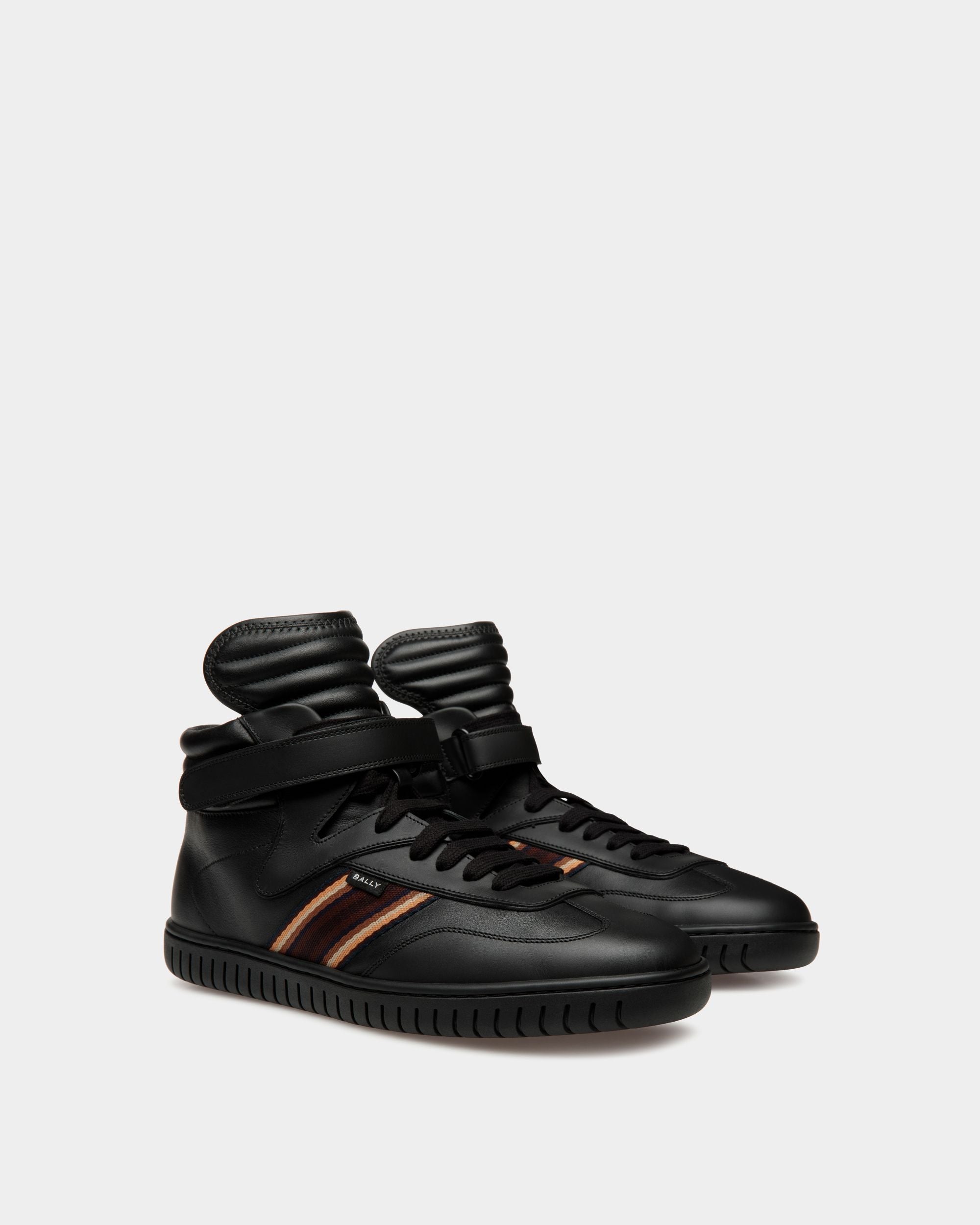Bally Global - Player Sneaker In Black Leather - Black