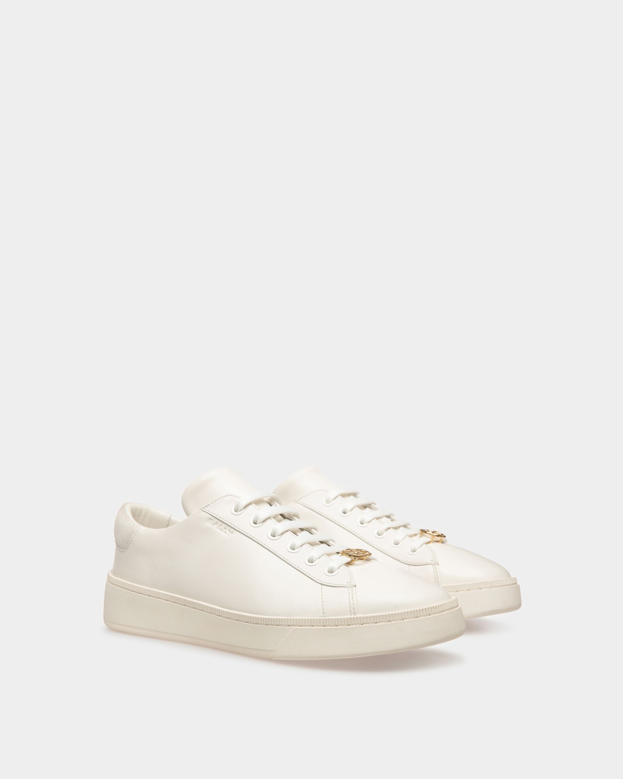 Bally Global - Raise Sneakers In White Leather - White