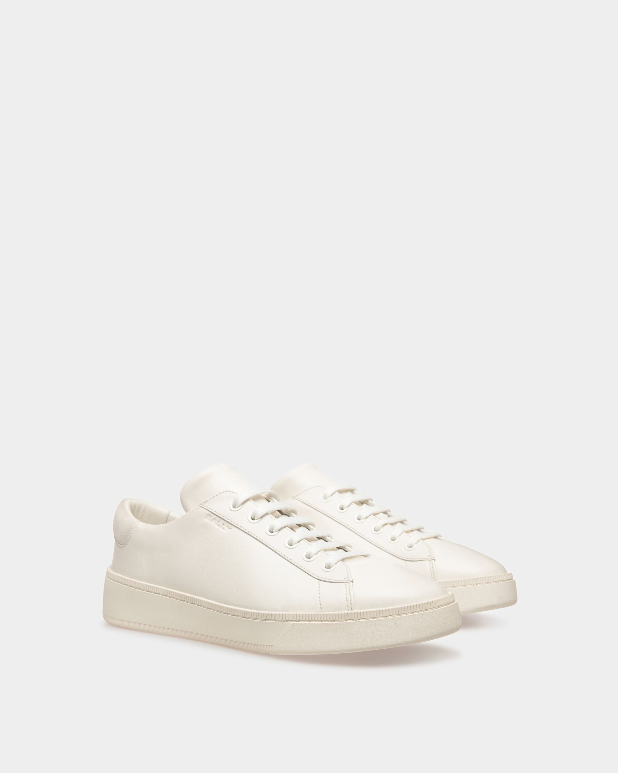 Bally Global - Raise Sneakers In White Leather - White