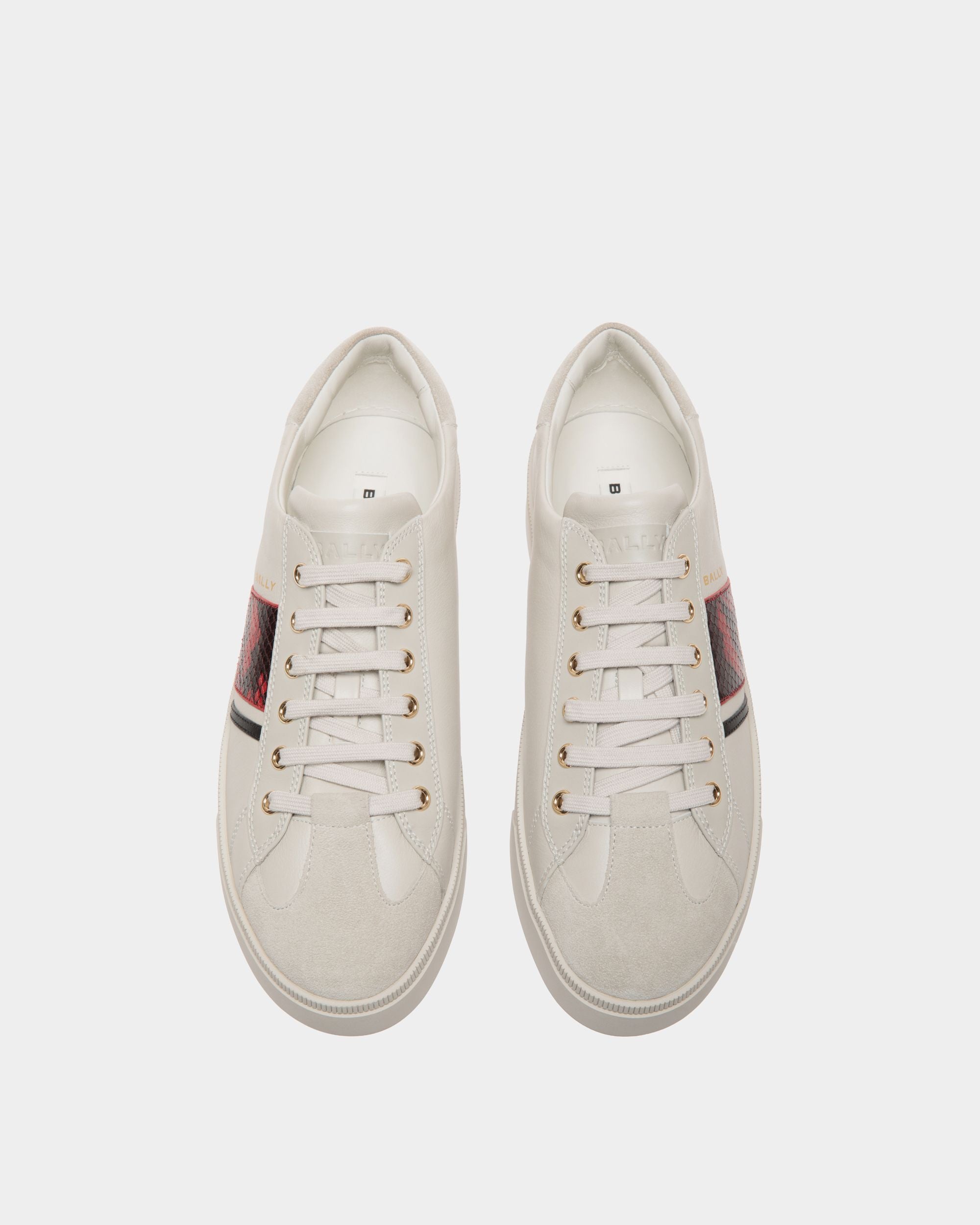 Bally Global - Raise Sneaker In White Leather - White