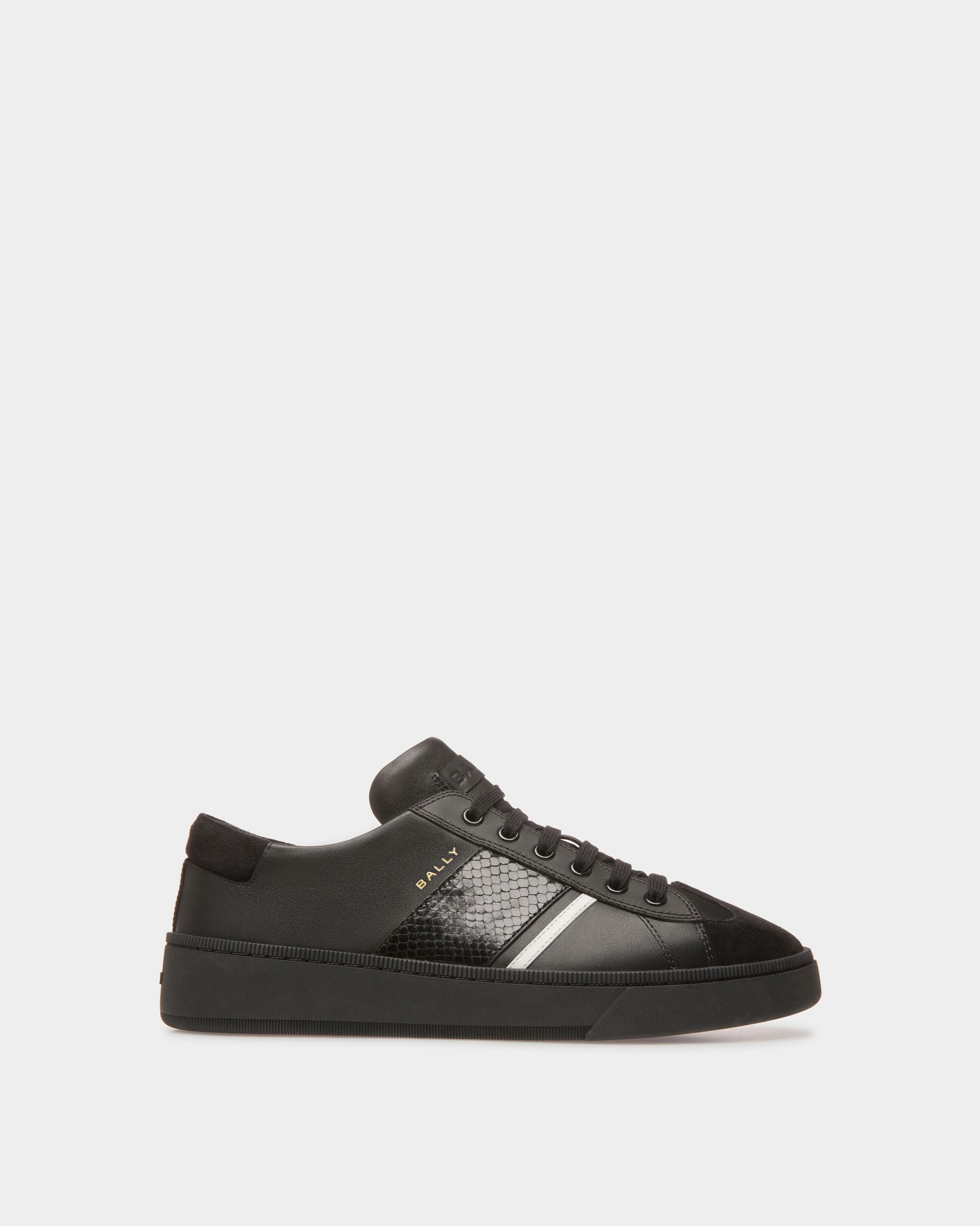Bally Global - Sneakers Raise En cuir noir - Noir