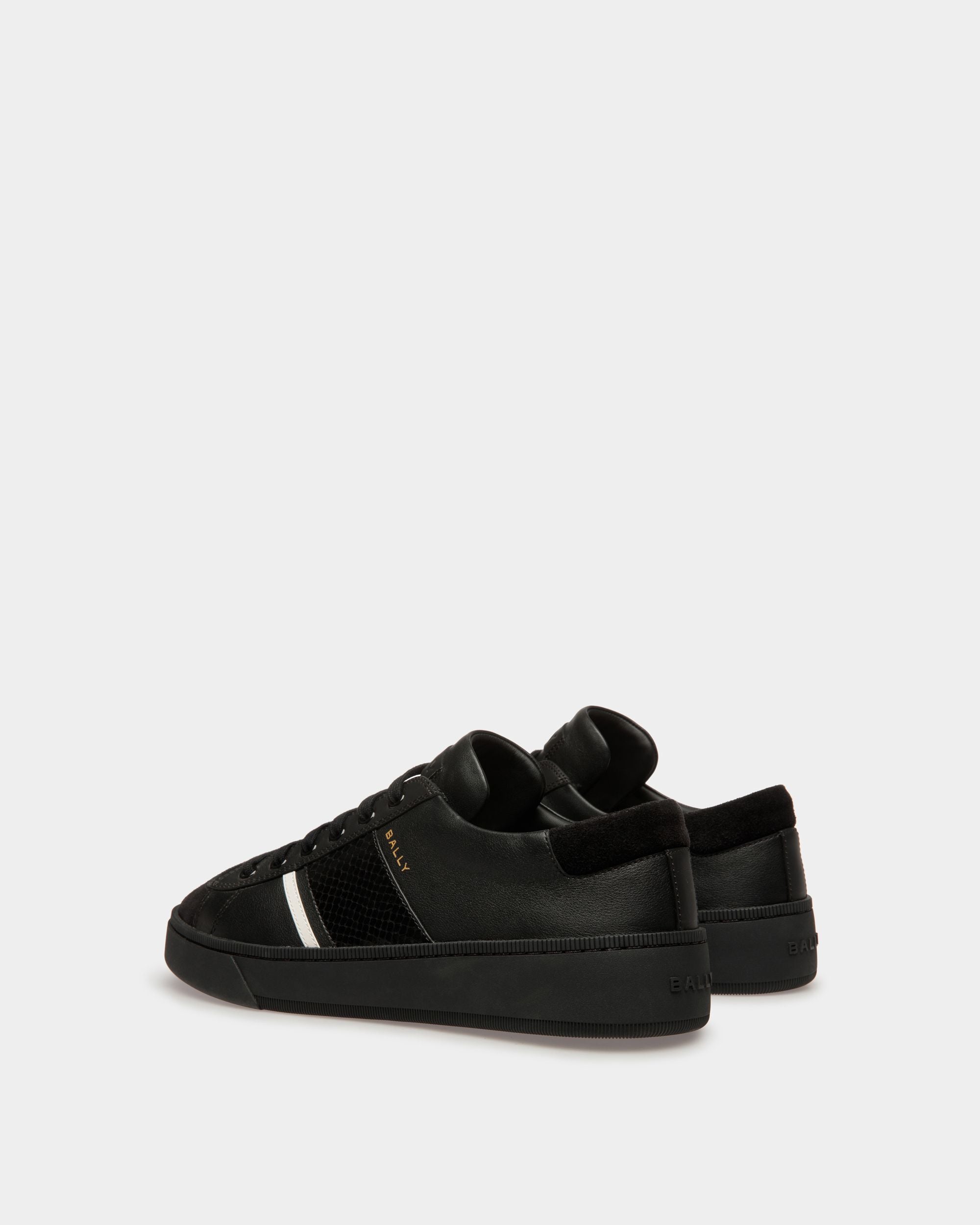 Bally Global - Zapatillas Raise De Piel En Negro - Negro