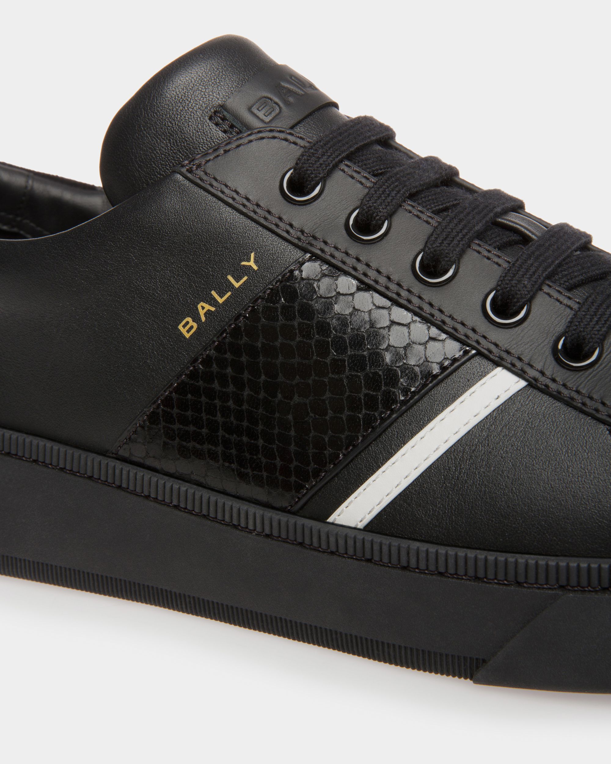 Bally Global - Zapatillas Raise De Piel En Negro - Negro