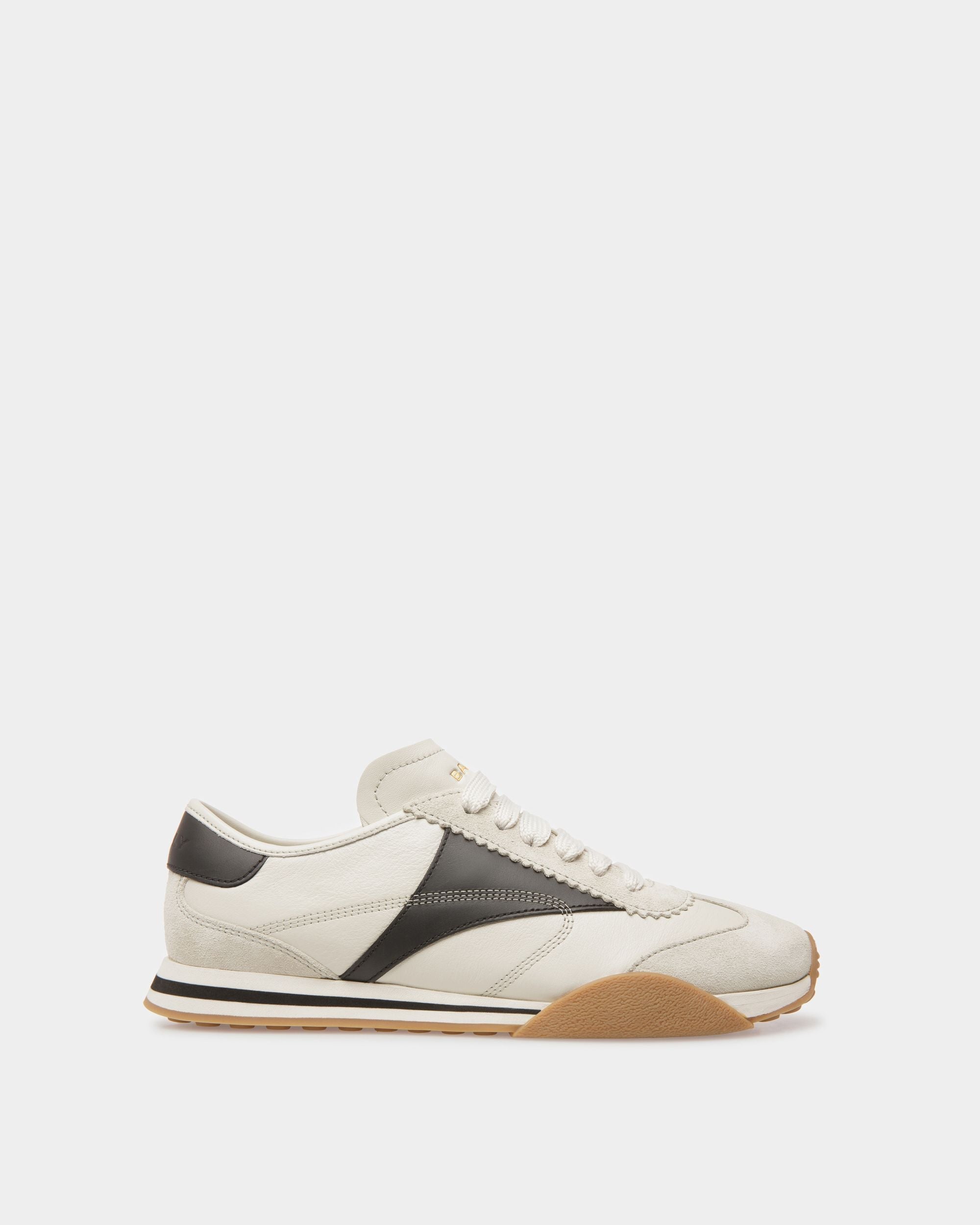 Bally Global - Sussex Sneakers In Black And Dusty White Leather - Black