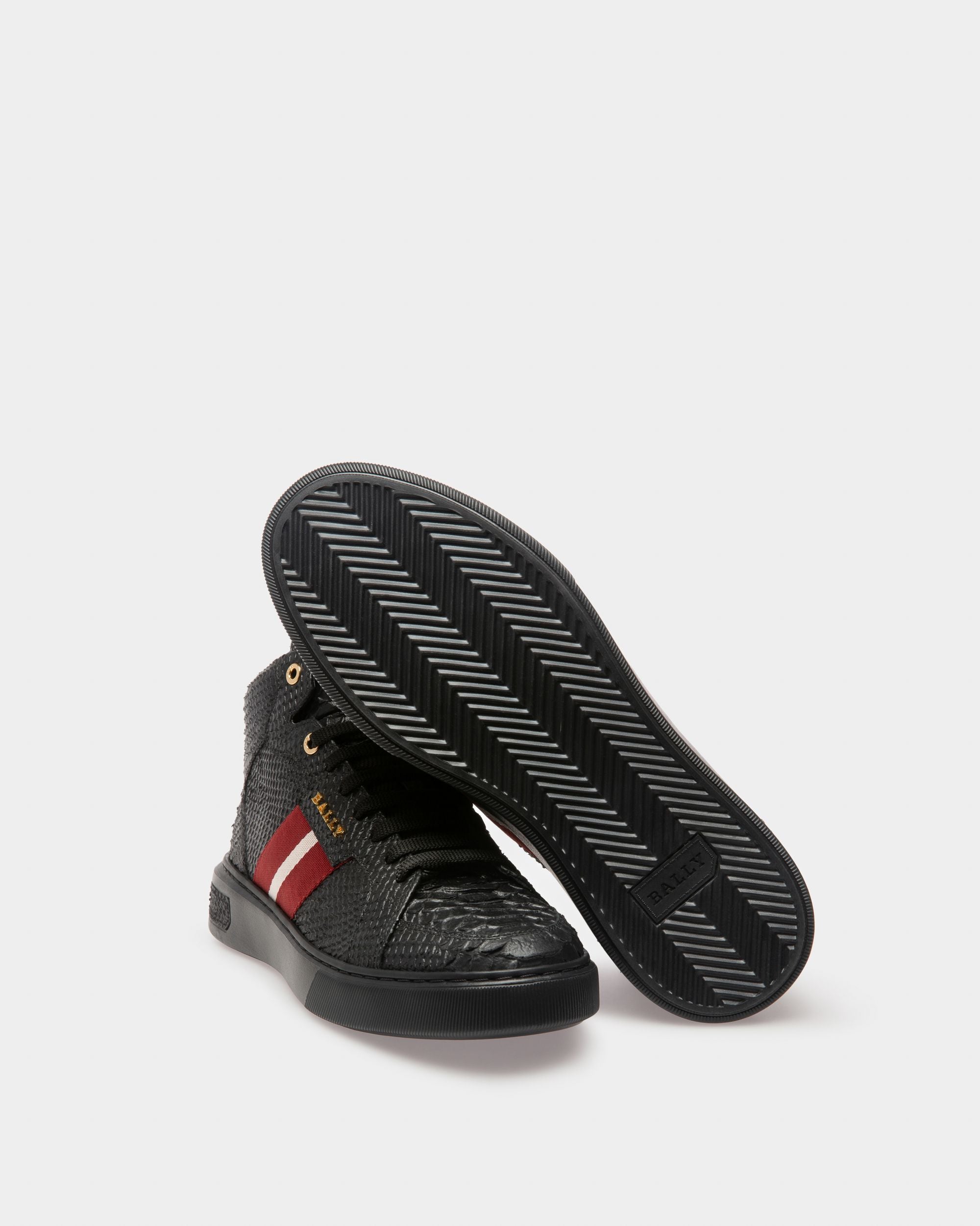 Bally Global - Meson Sneakers In Black Leather - Black