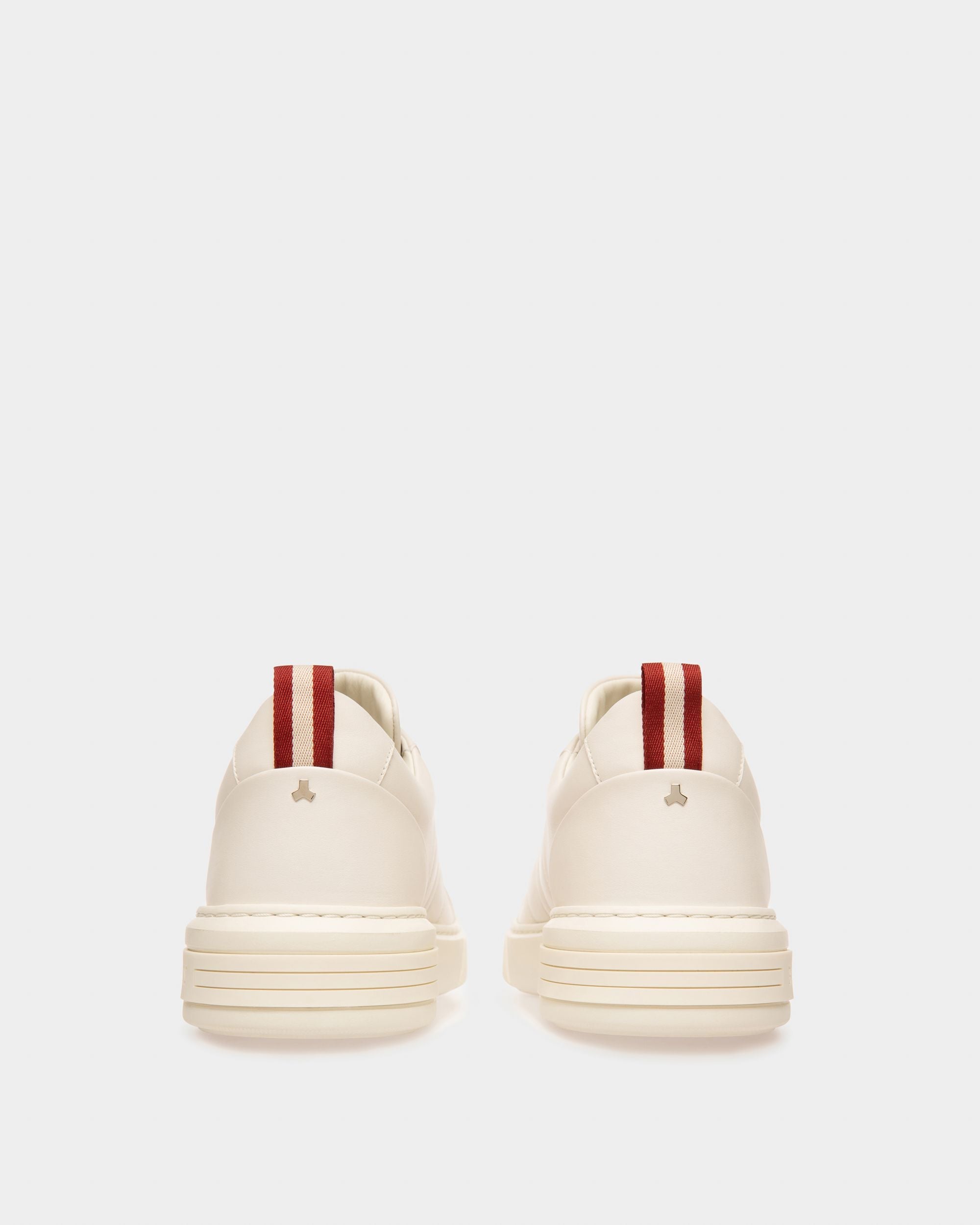 Bally Global - Maxim Leather Sneakers In White - White