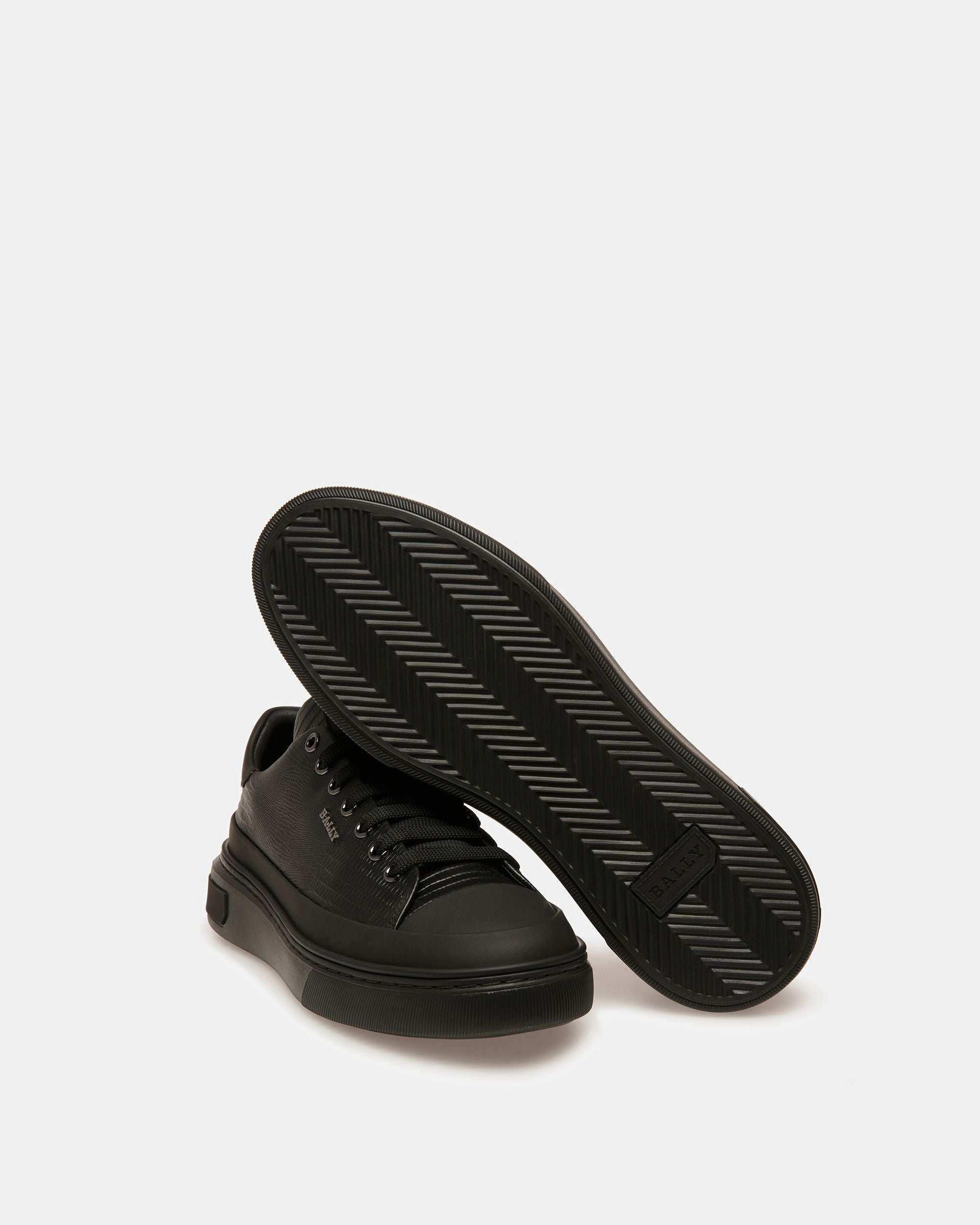 Bally Global - Maily Zapatillas De Piel En Negro - Negro
