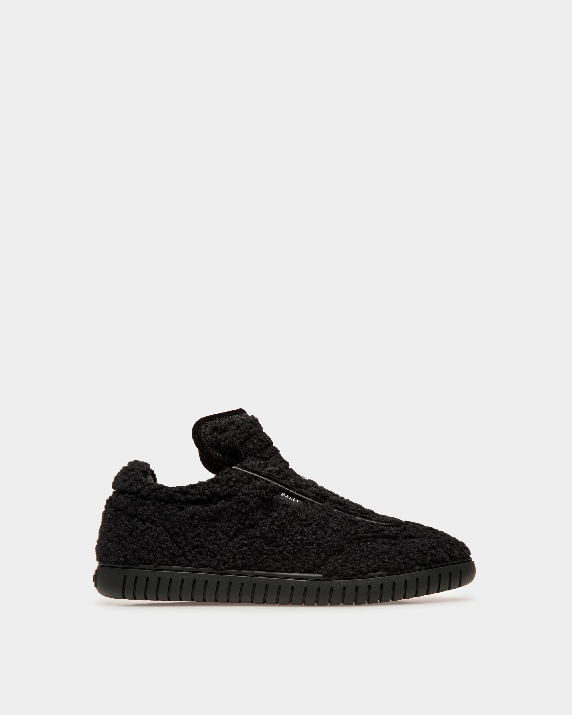 Bally Global - Player Sneakers In Black Synthetic Fur - Black