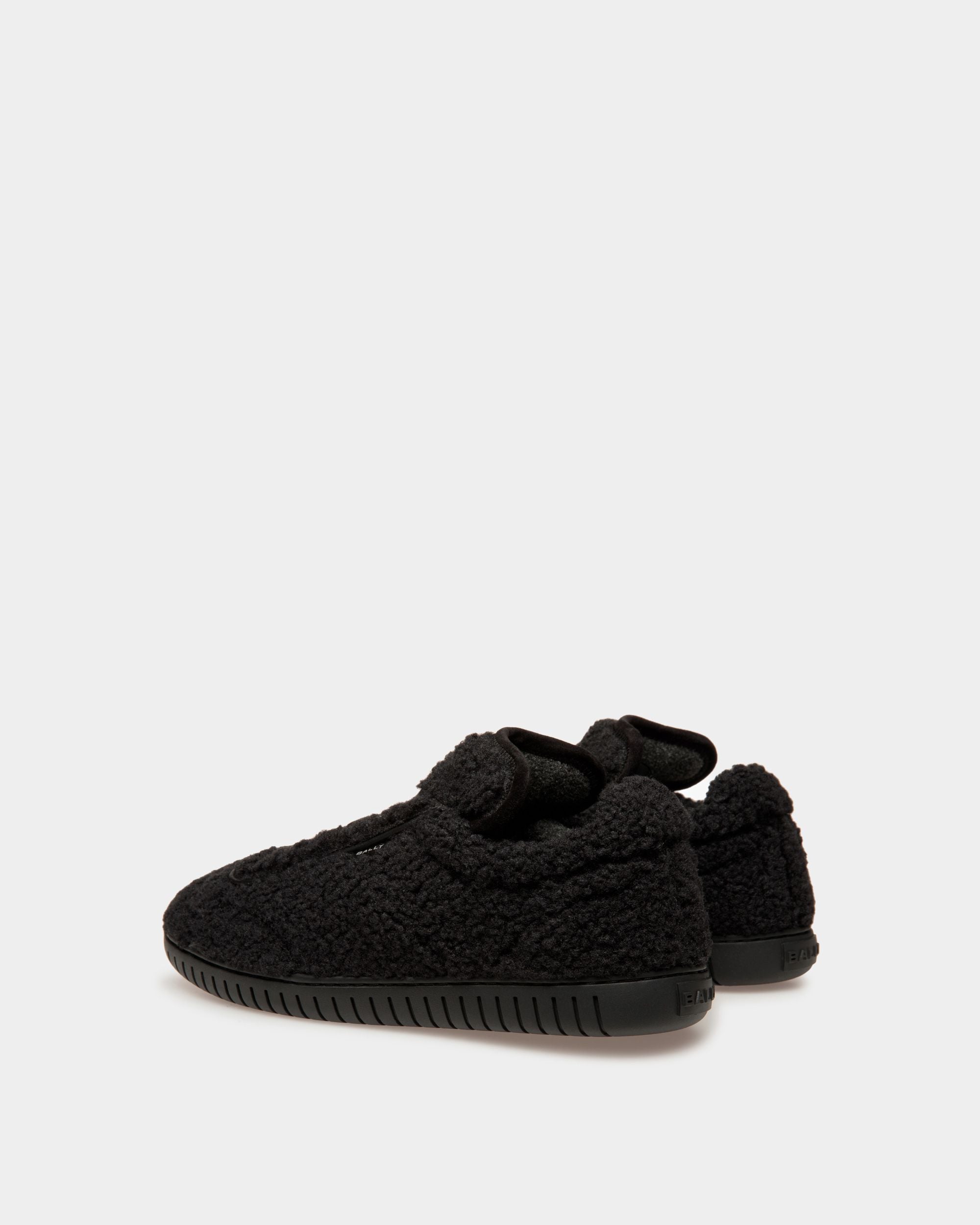 Bally Global - Player Sneakers In Black Synthetic Fur - Black