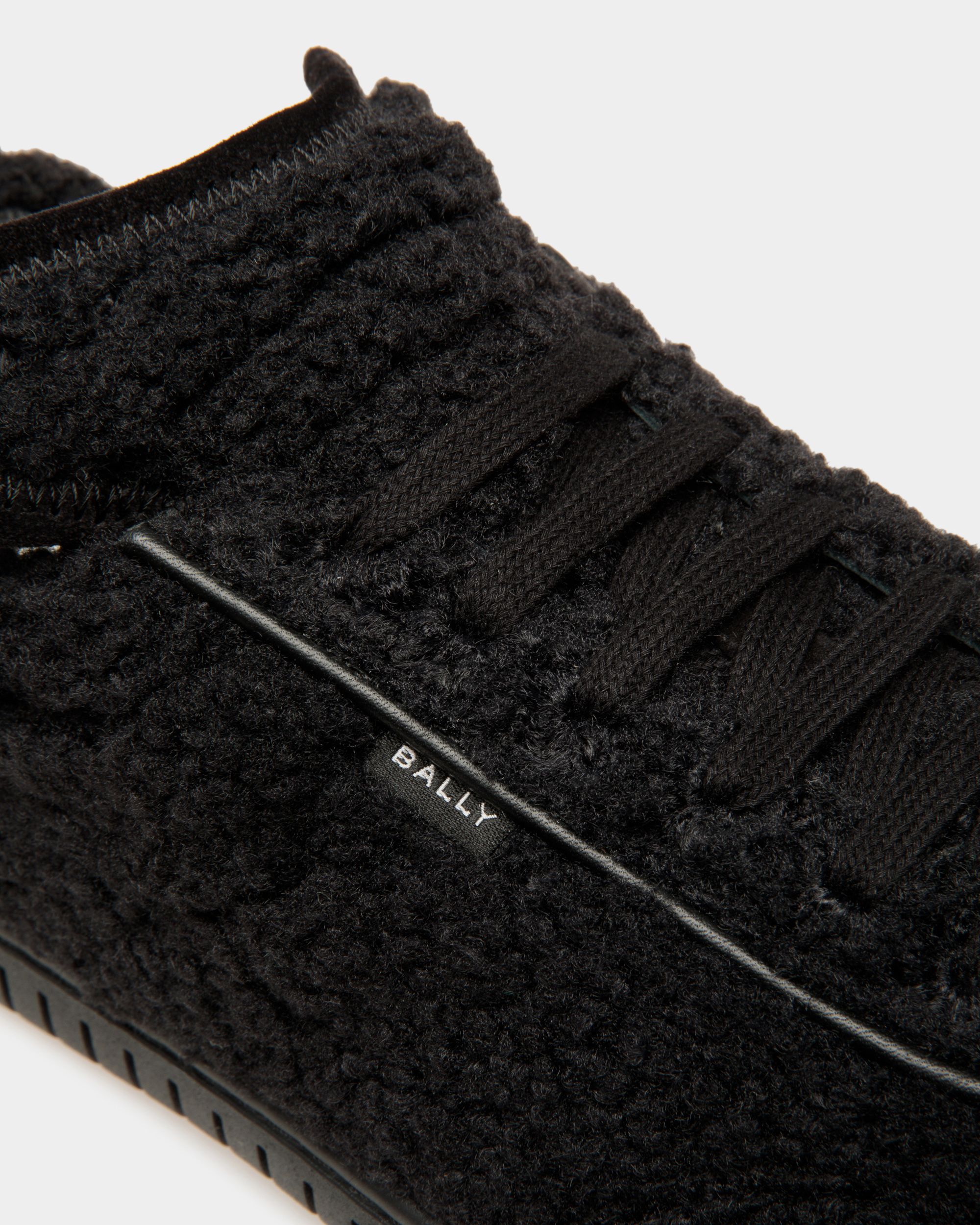 Bally Global - Player Sneakers In Black Synthetic Fur - Black