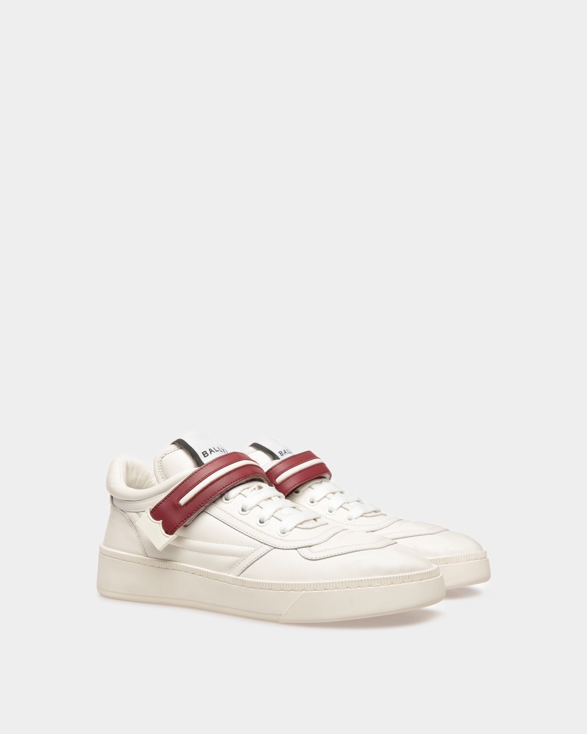 Bally Global - Raise Sneaker In White Leather - White