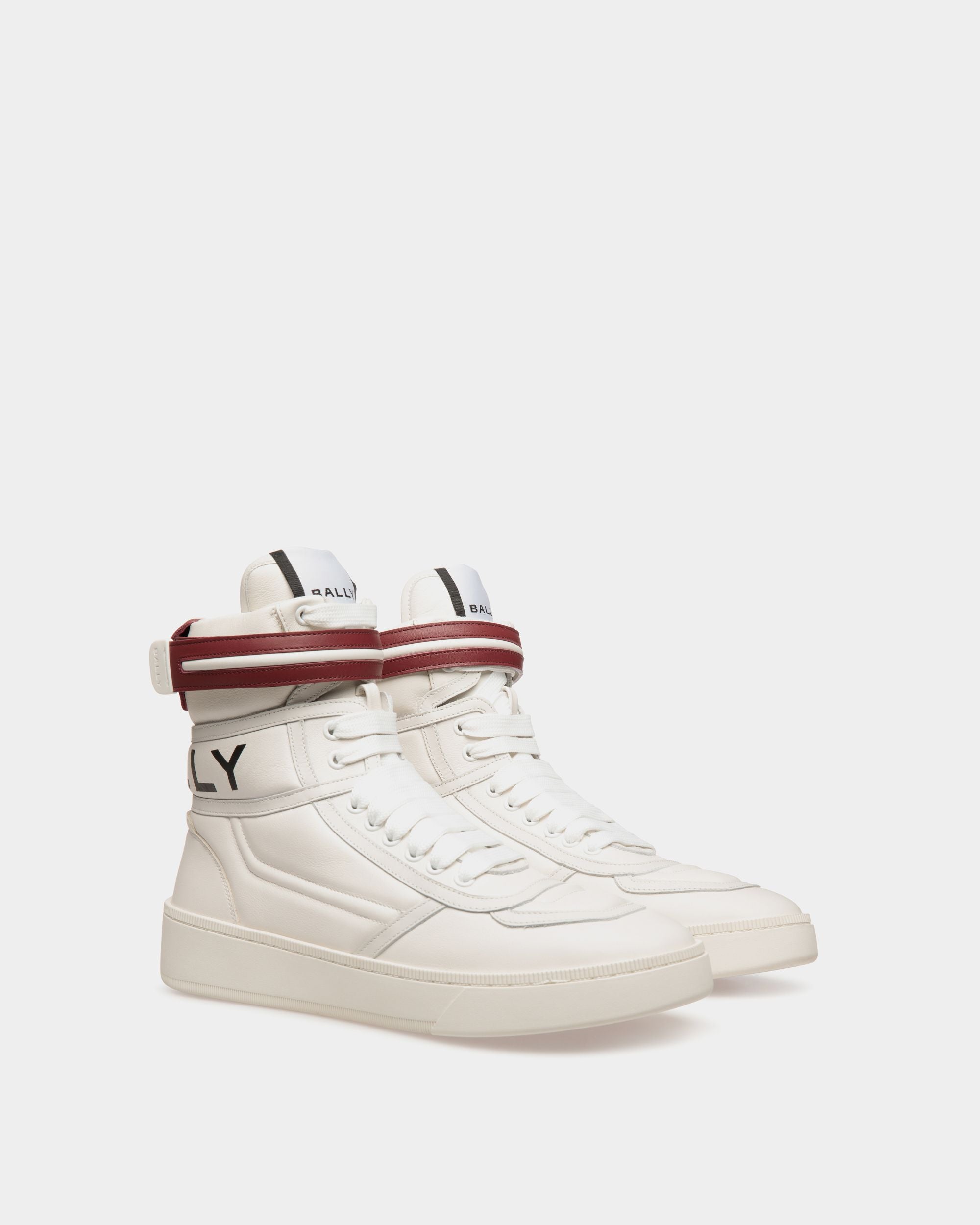 Bally Global - Raise Sneaker In White Leather - White