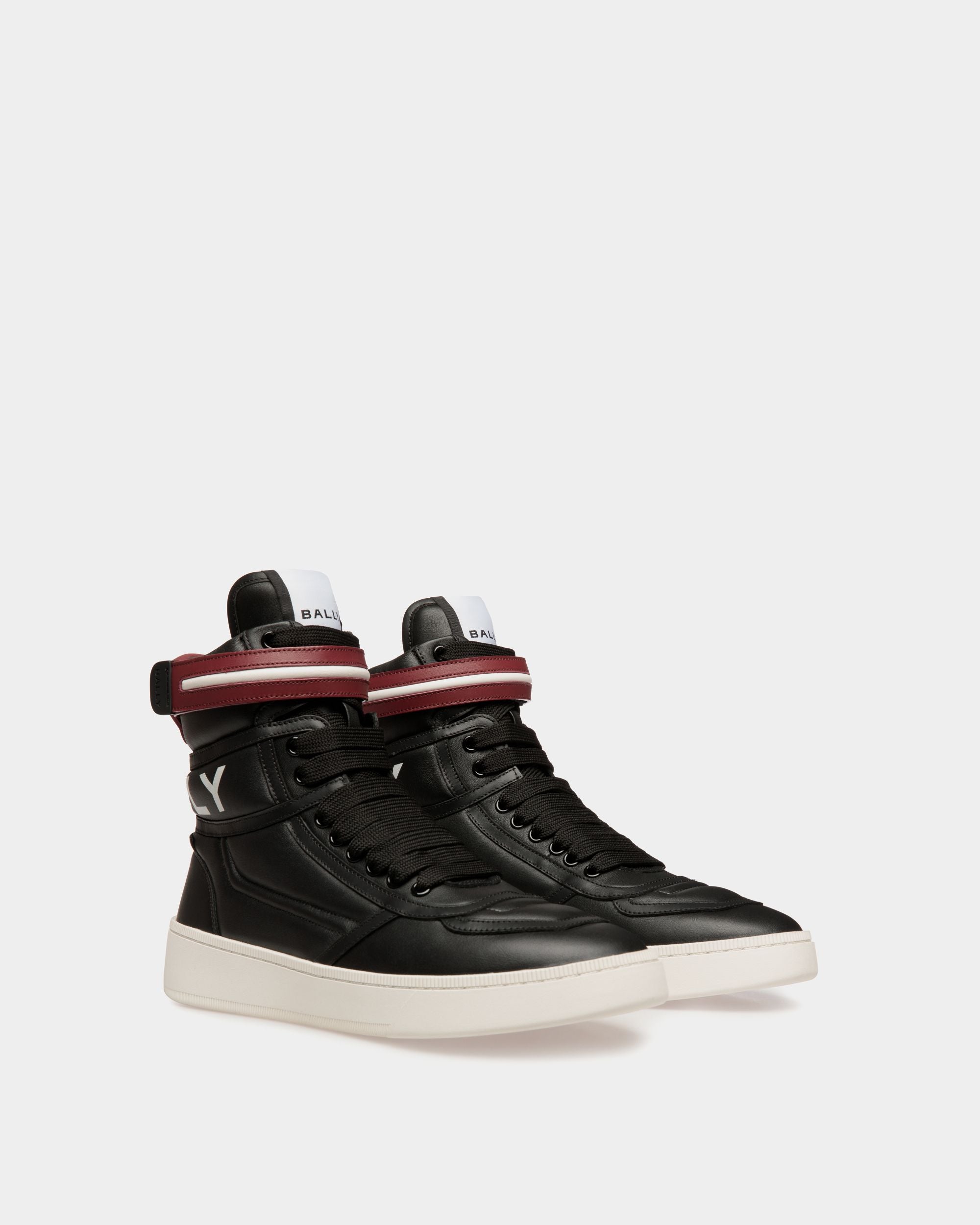 Bally Global - Raise Sneaker In Black Leather - Black