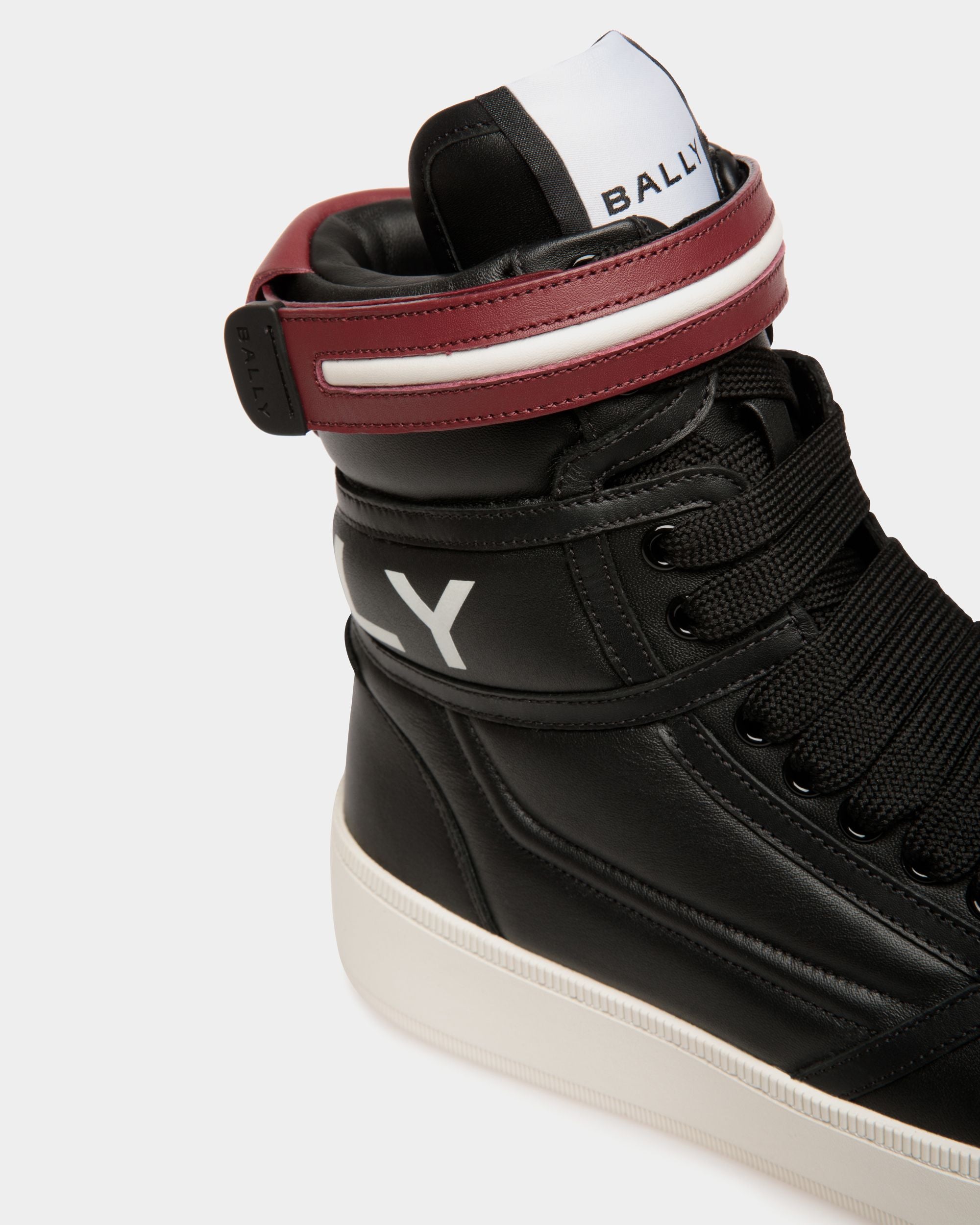 Bally Global - Raise Sneaker In Black Leather - Black