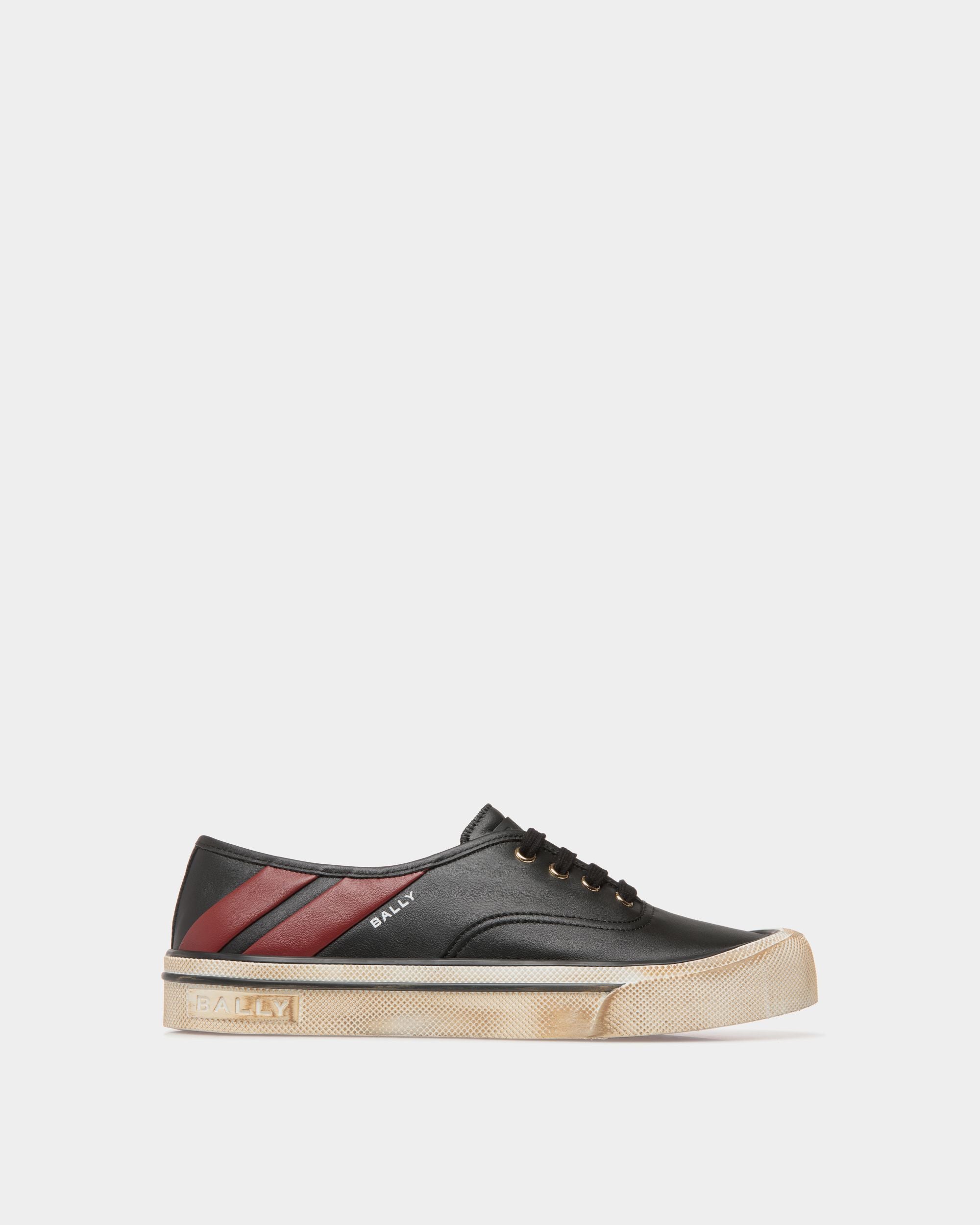 Bally Global - Santa Ana Sneaker In Black Leather - Black