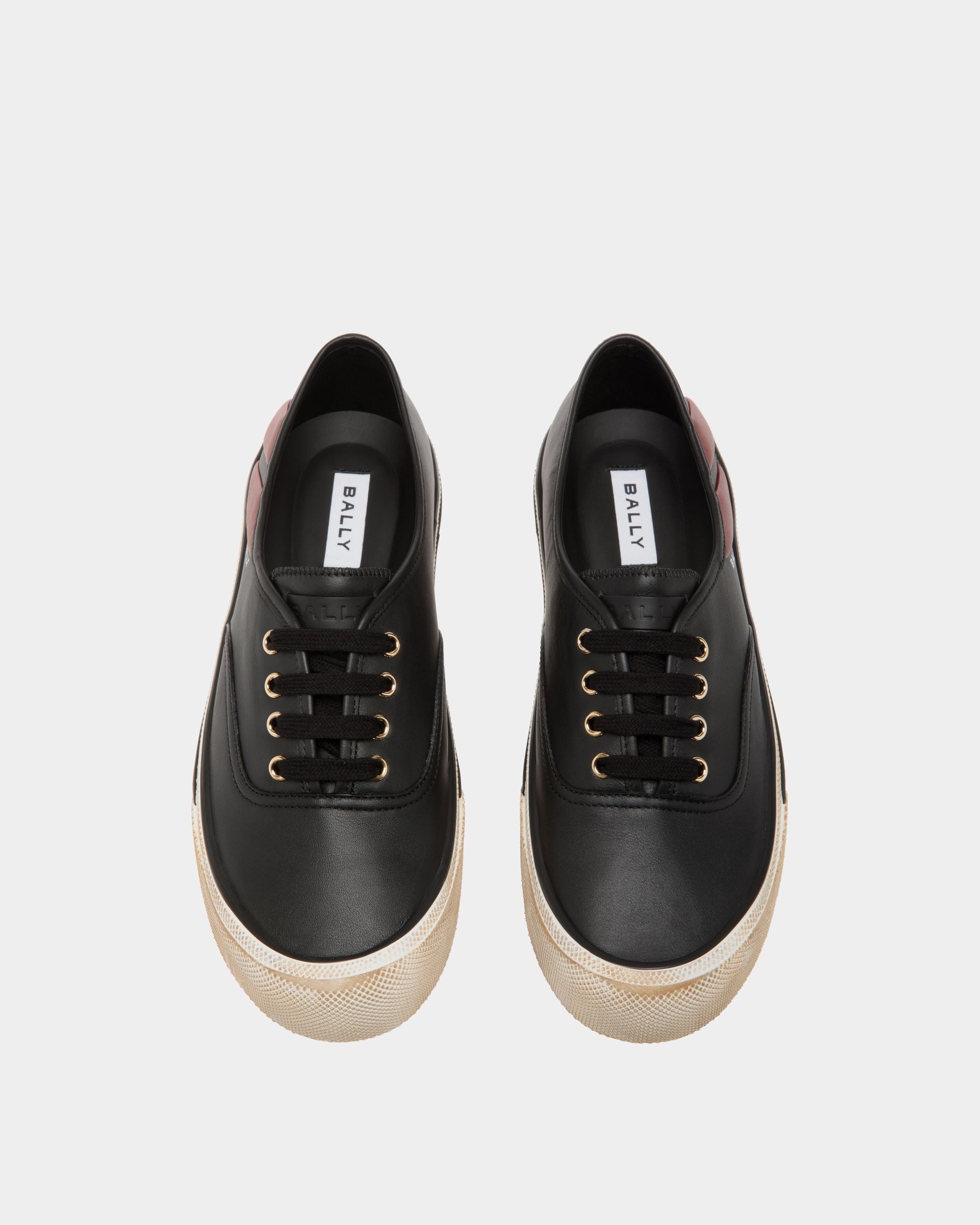 Bally Global - Santa Ana Sneaker In Black Leather - Black