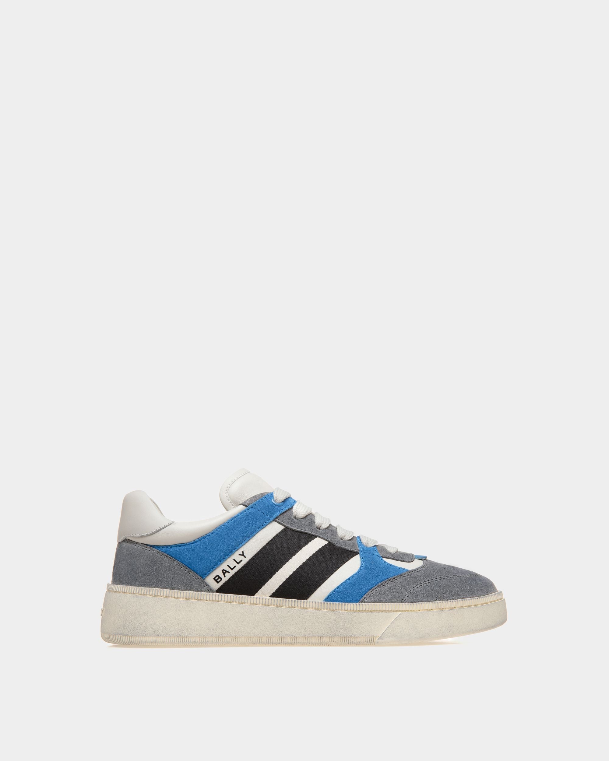 Bally Global - Sneaker Raise En Daim - Multicolore