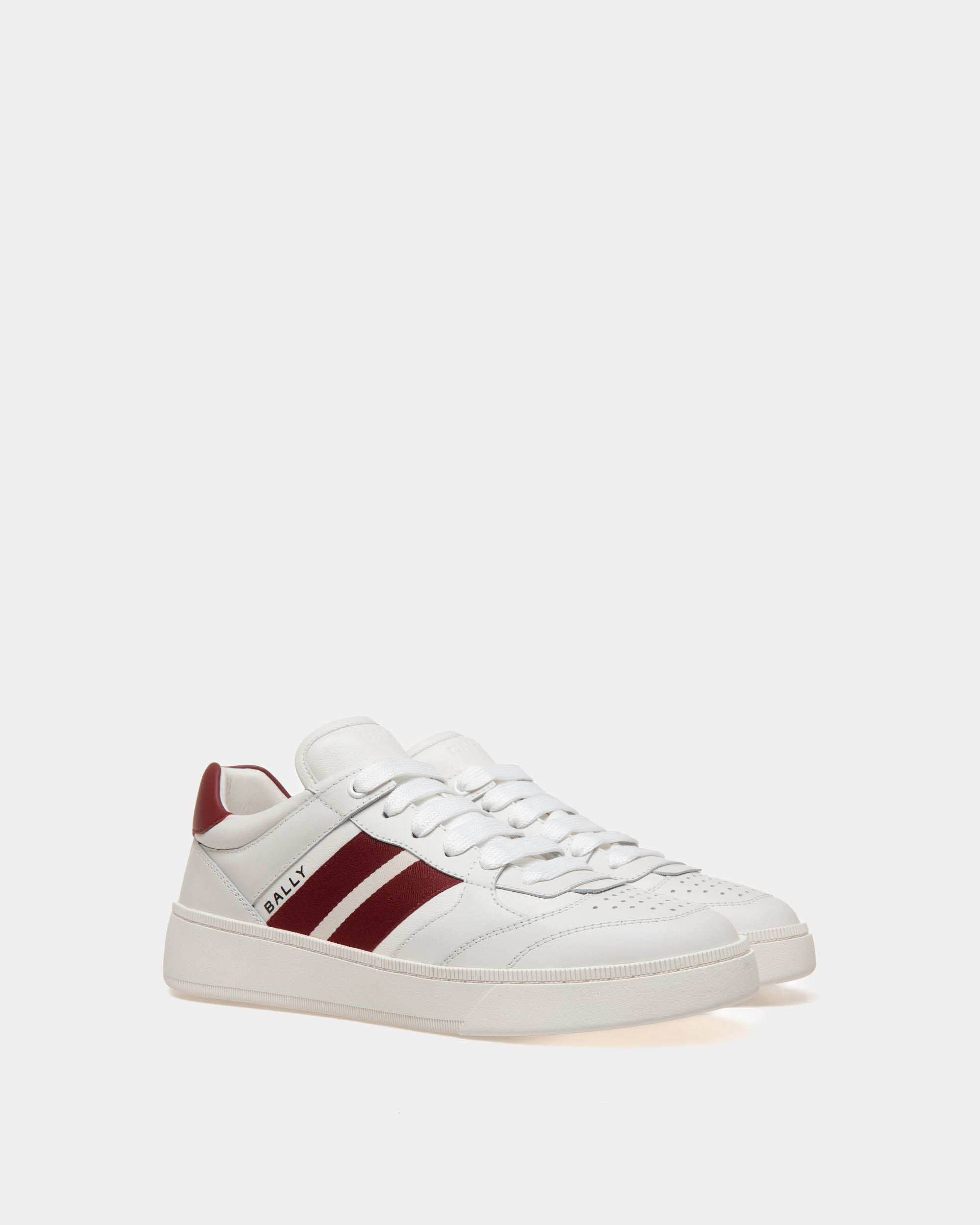 Bally Global - Raise Sneaker In White Leather - White