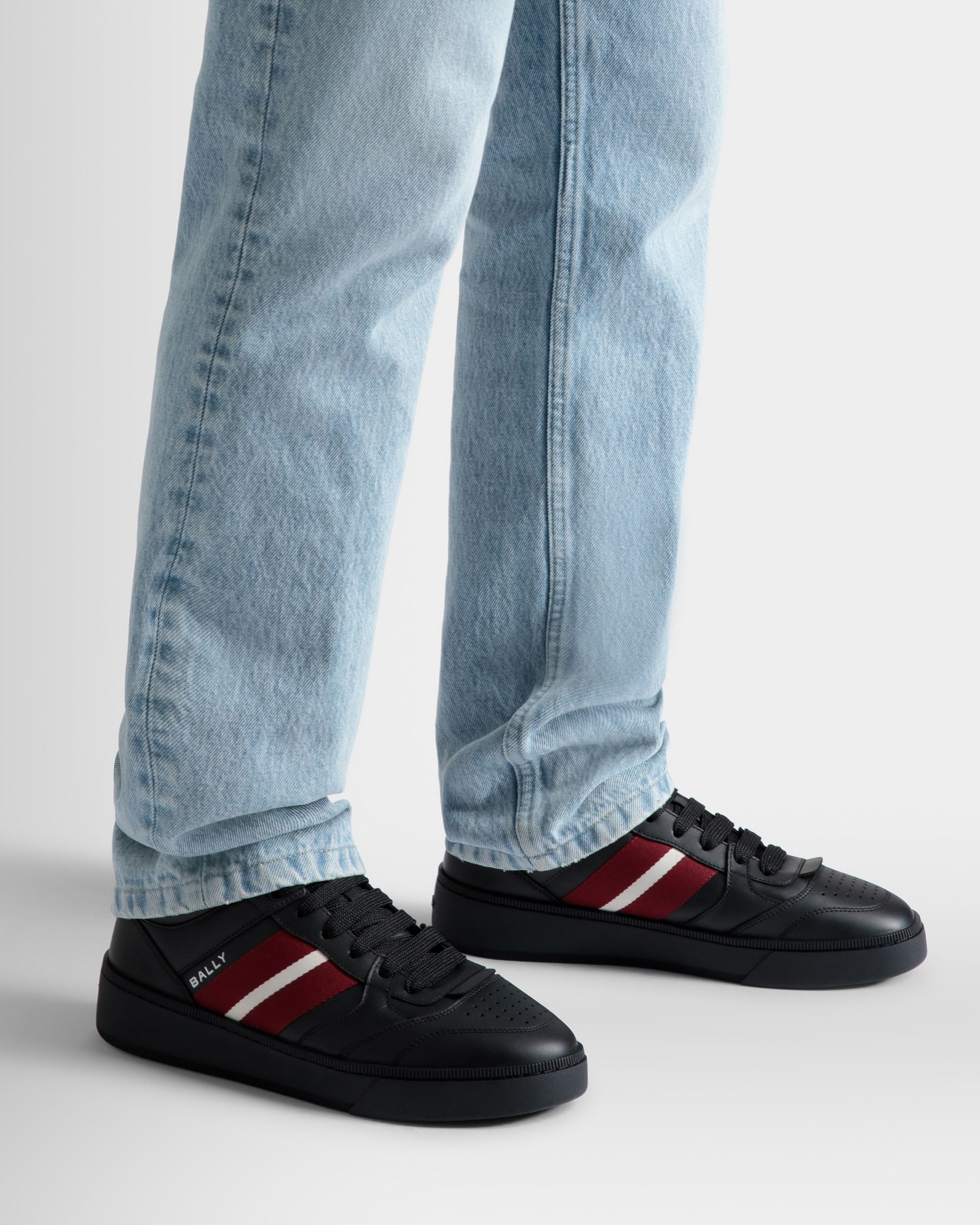 Bally Global - Raise Sneaker In Black Leather - Black