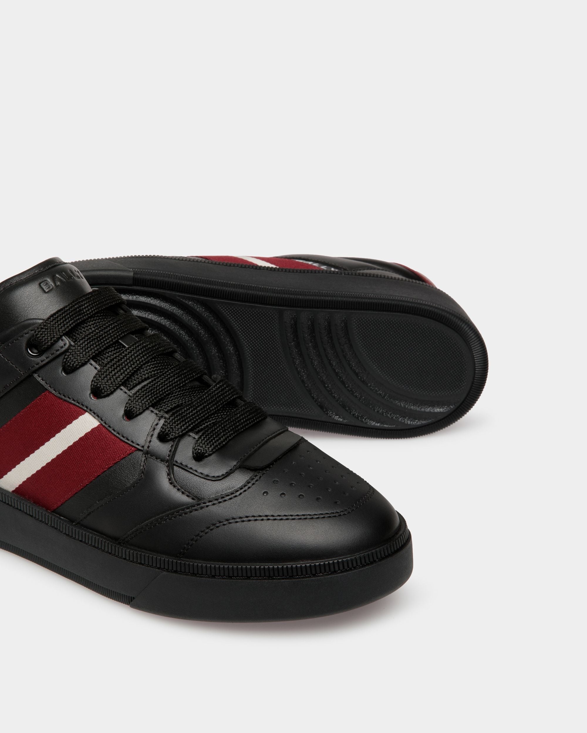 Bally Global - Raise Sneaker In Black Leather - Black