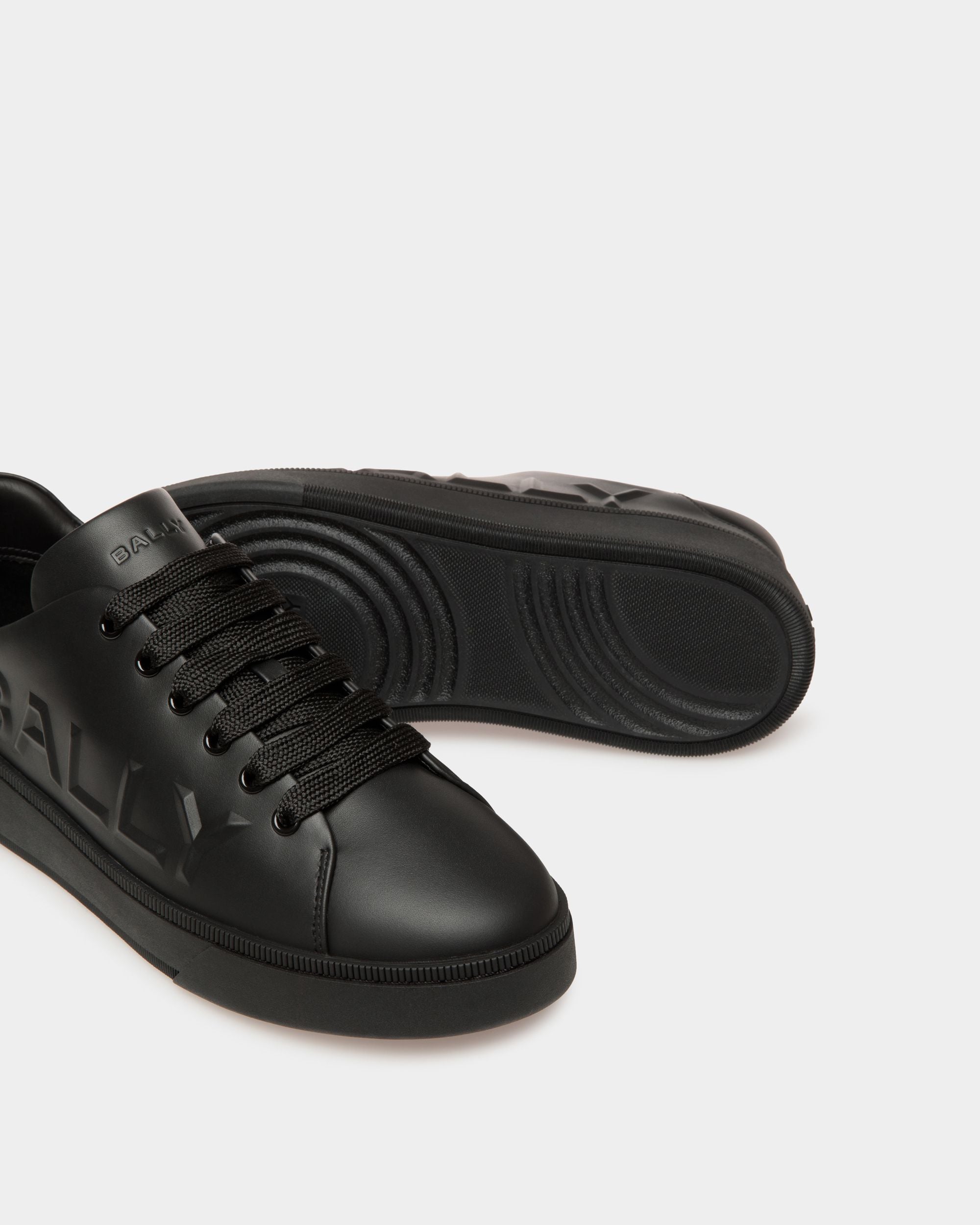 Bally Global - Raise Sneaker in Black Leather - Black