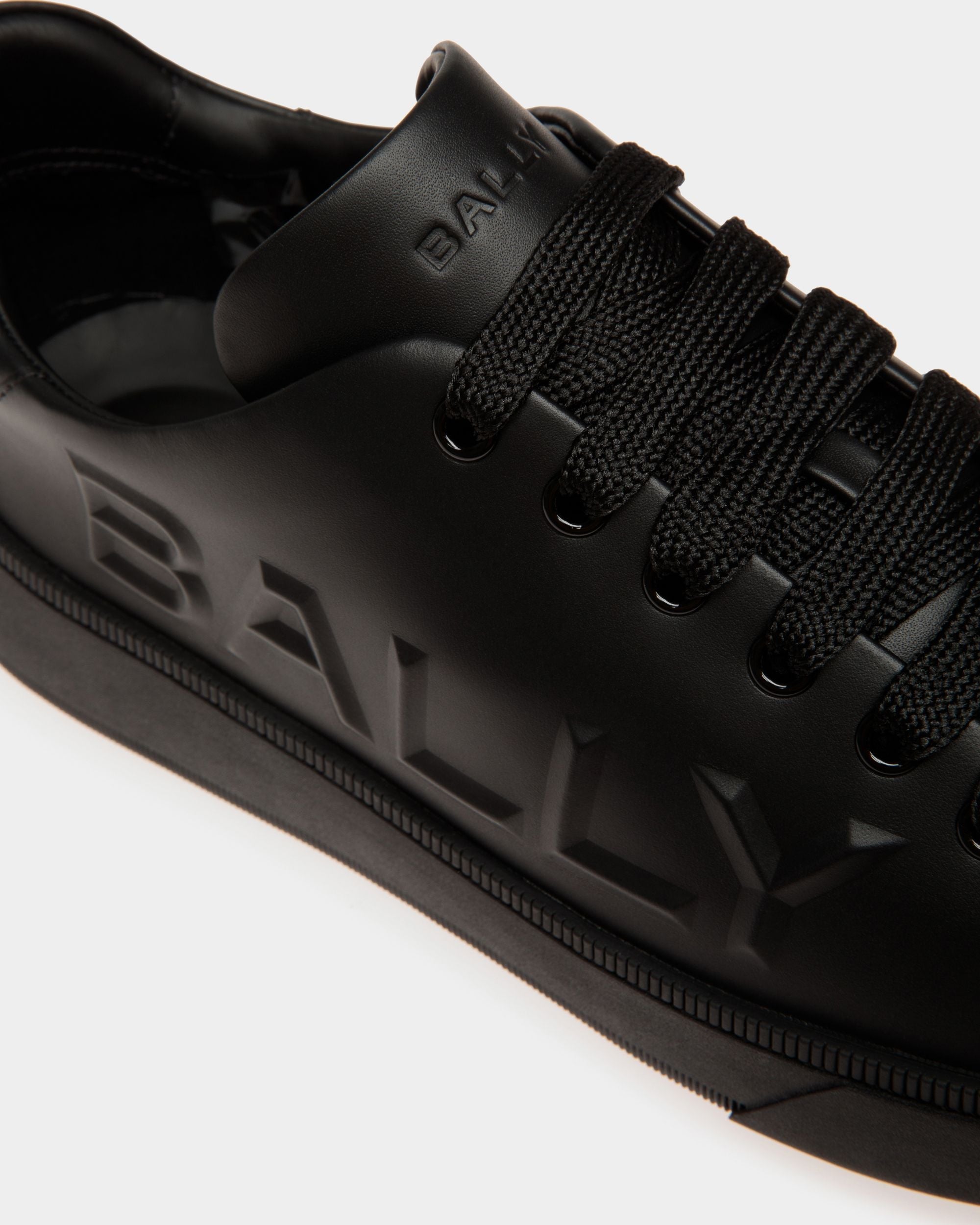 Bally Global - Raise Sneaker in Black Leather - Black
