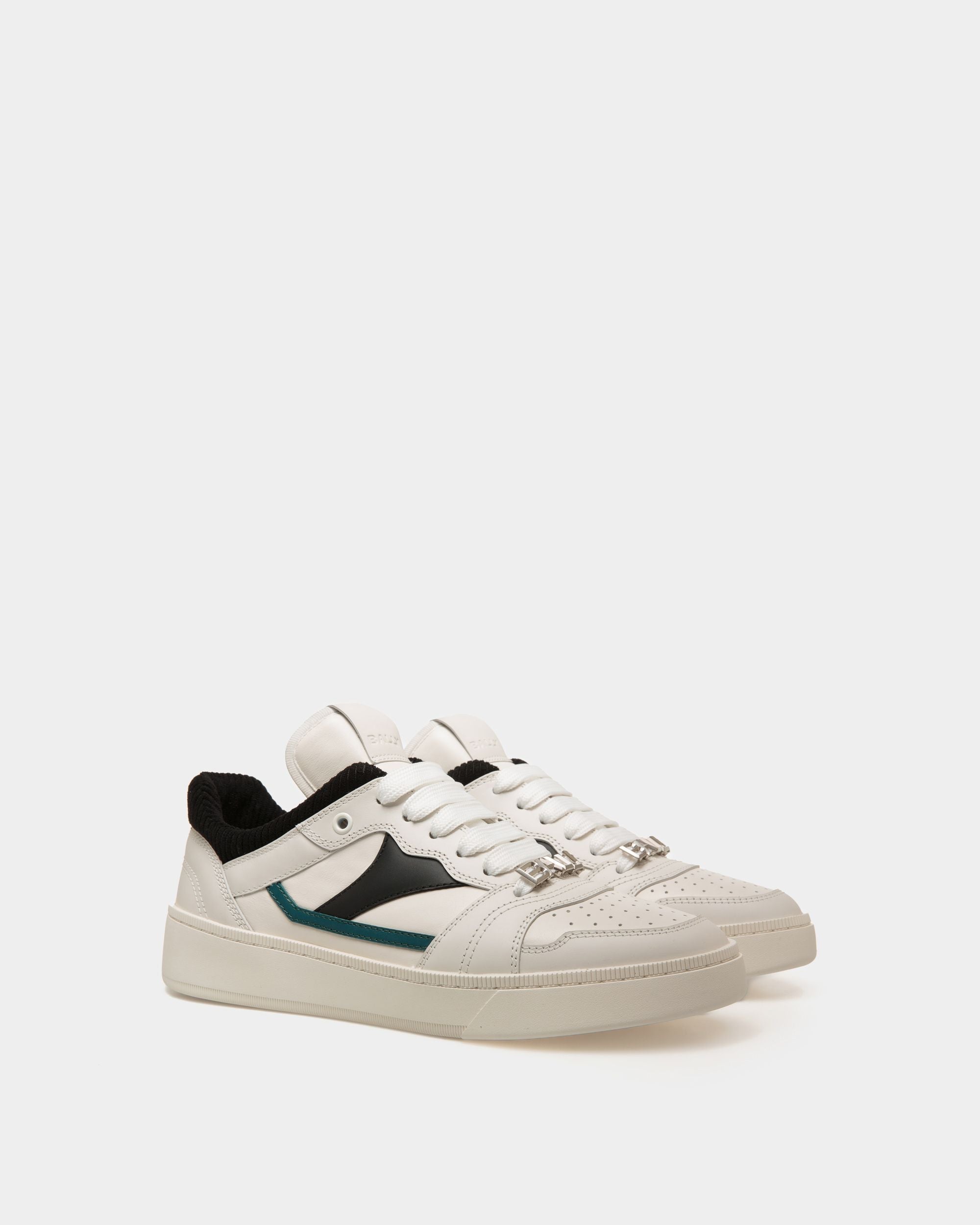 Bally Global - Raise Sneaker in Leather - Blanc