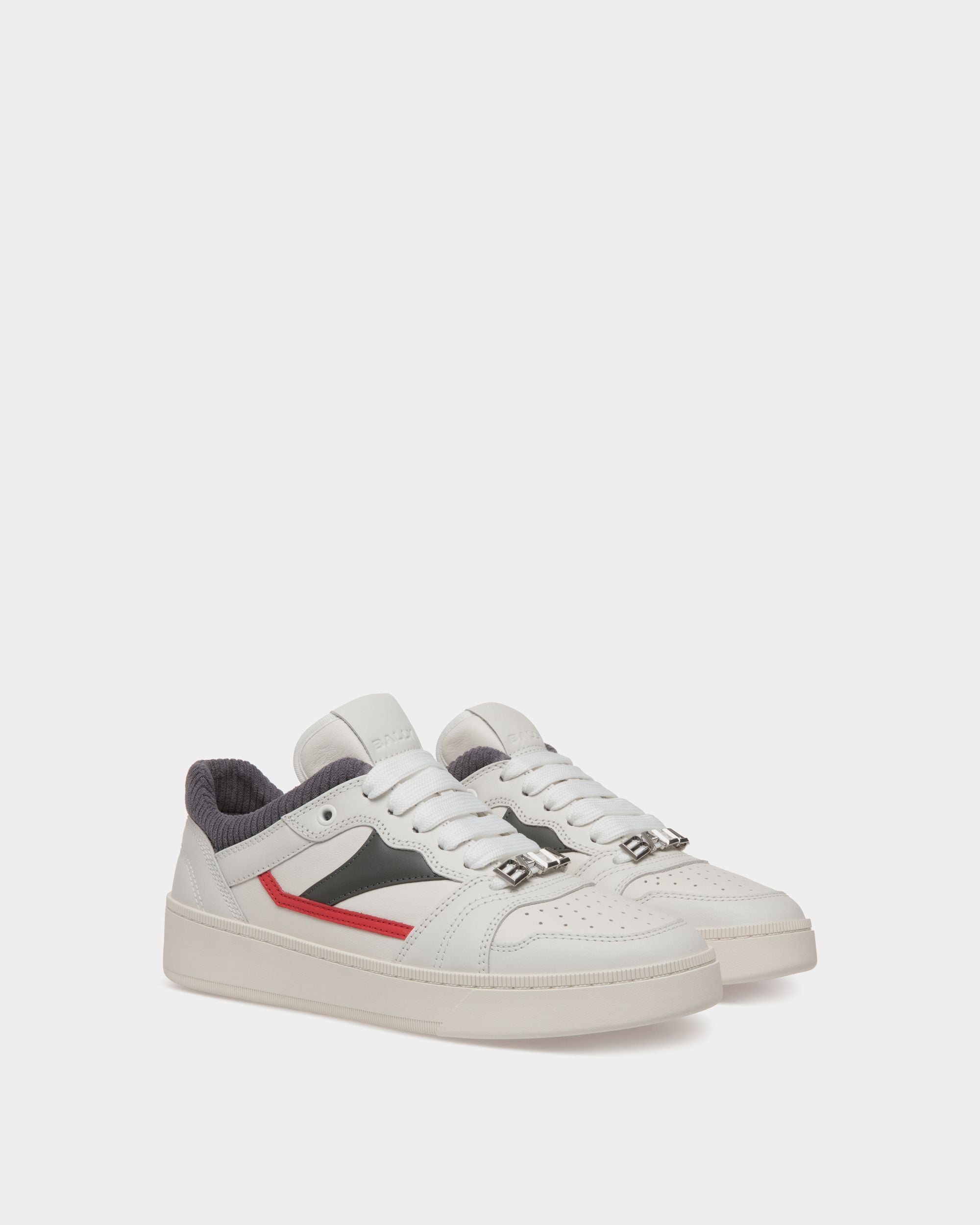 Bally Global - Raise Sneaker In White Leather - White