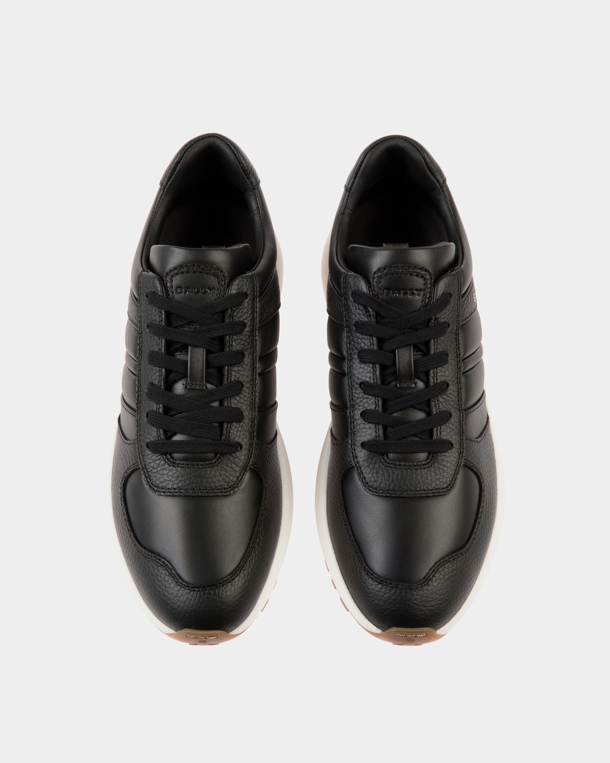 Bally Global - Outline Sneaker In Black Leather - Black