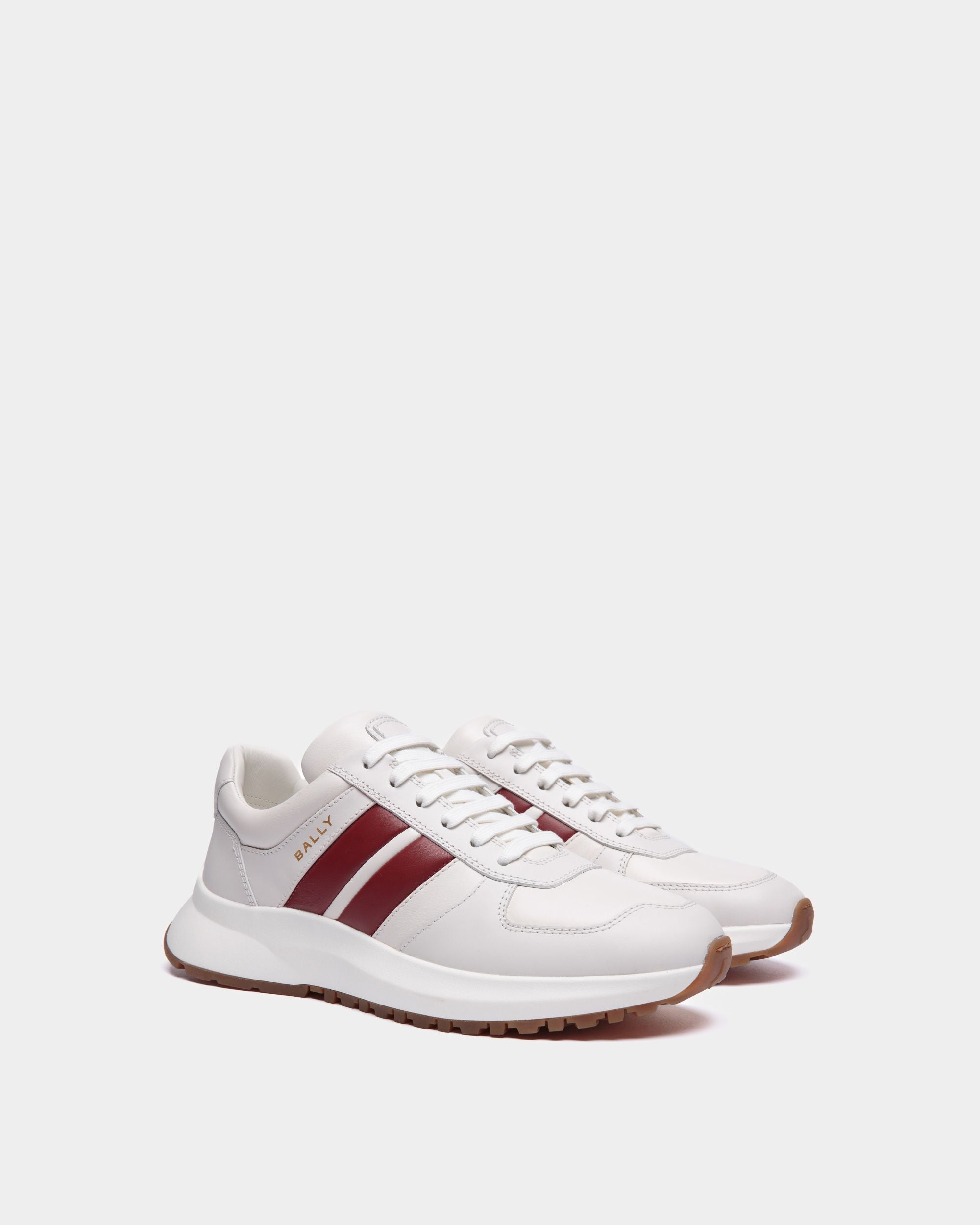 Bally Global - Outline Sneaker In White Leather - White