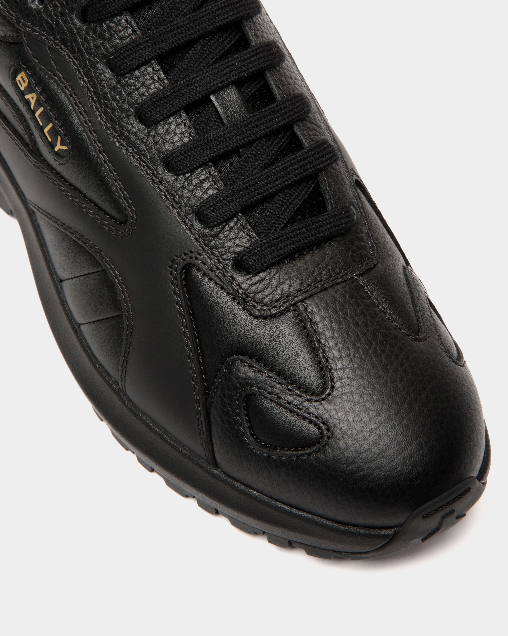 Bally Global - Outline Sneaker In Black Leather - Black