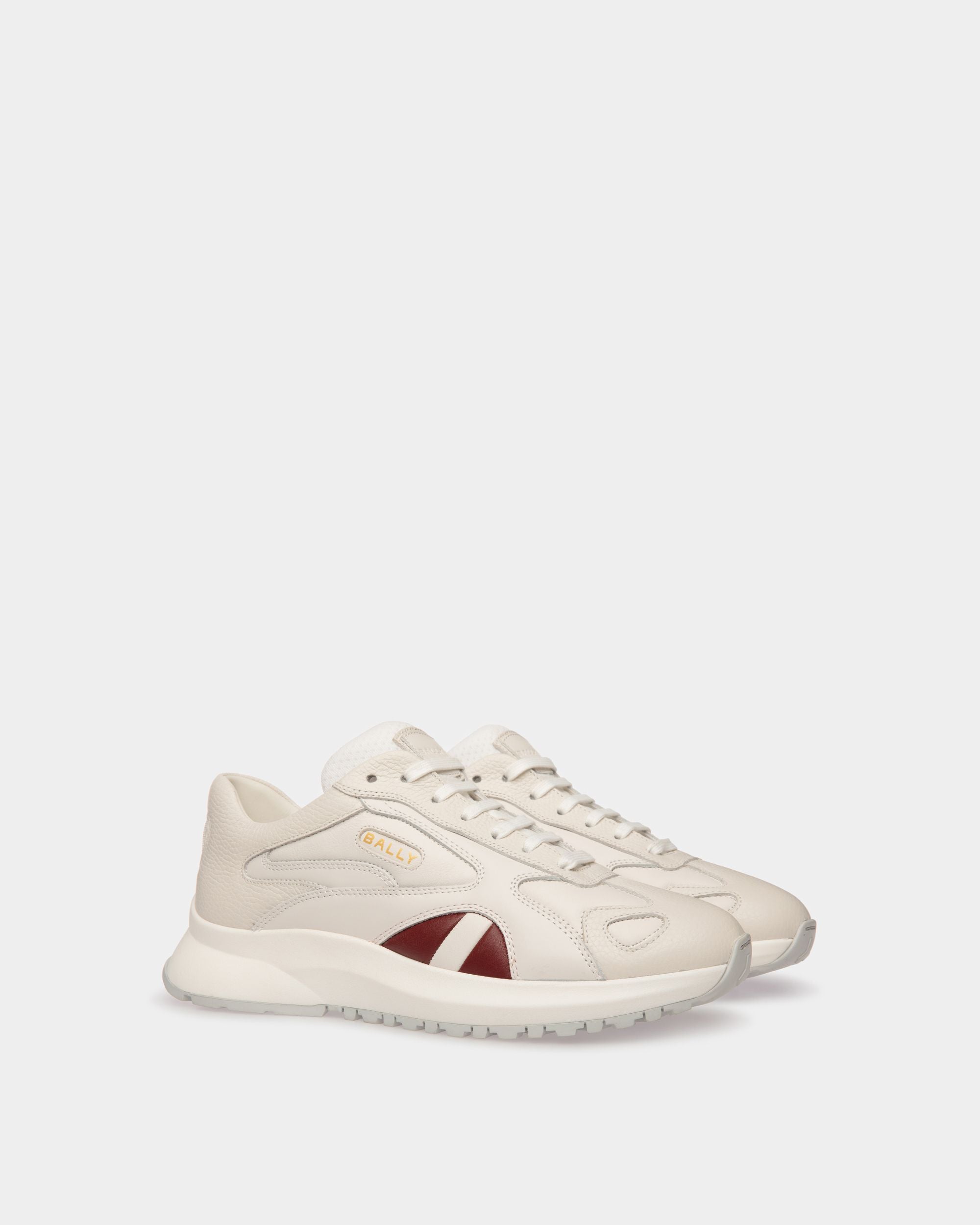 Bally Global - Outline Sneaker In White Leather - White