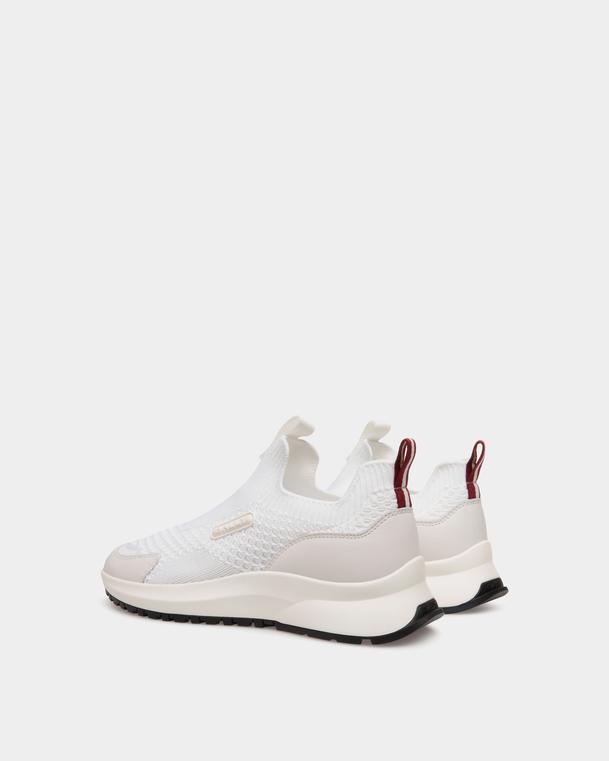 Bally Global - Outline Sneaker In White Knit - White