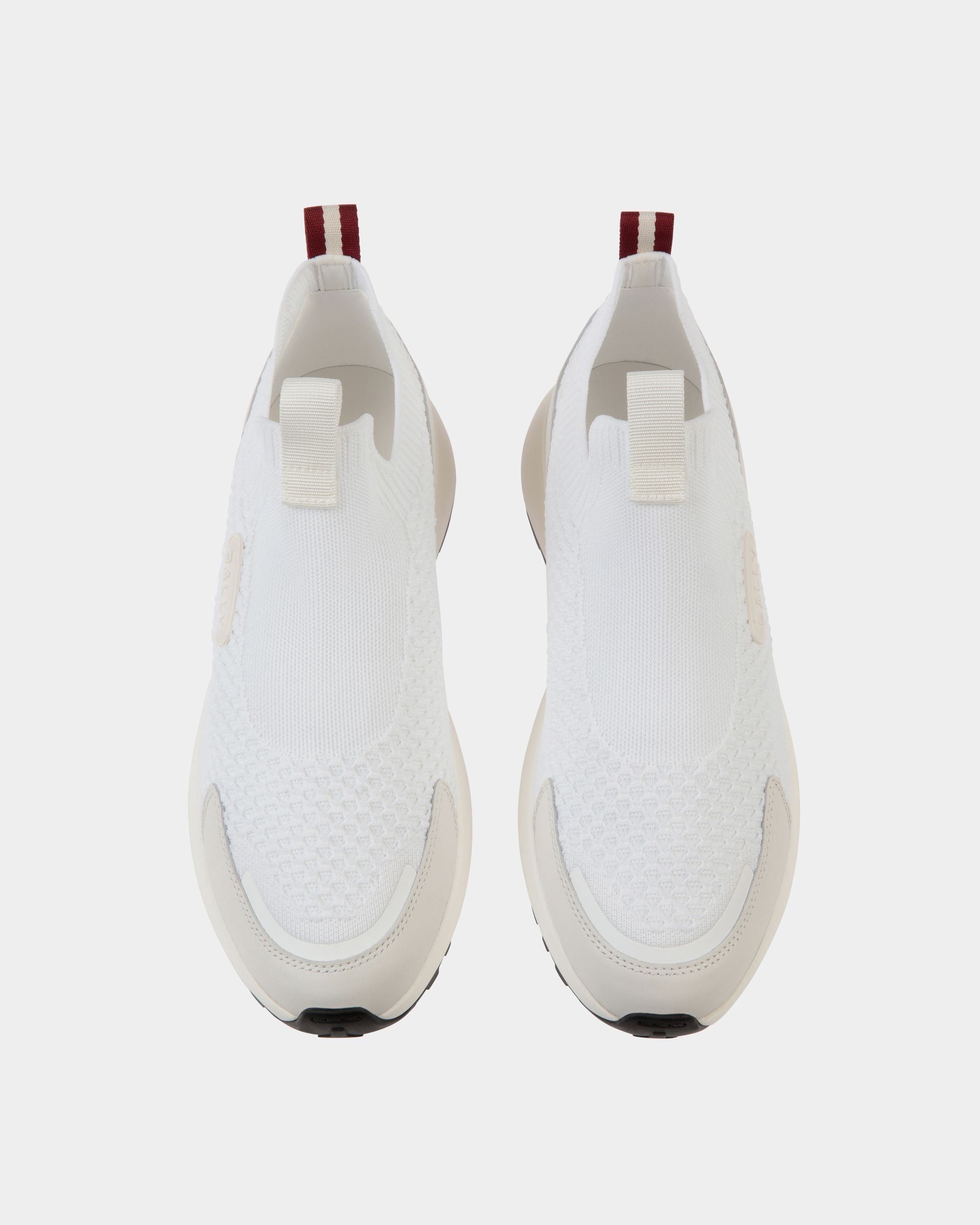 Bally Global - Outline Sneaker In White Knit - White