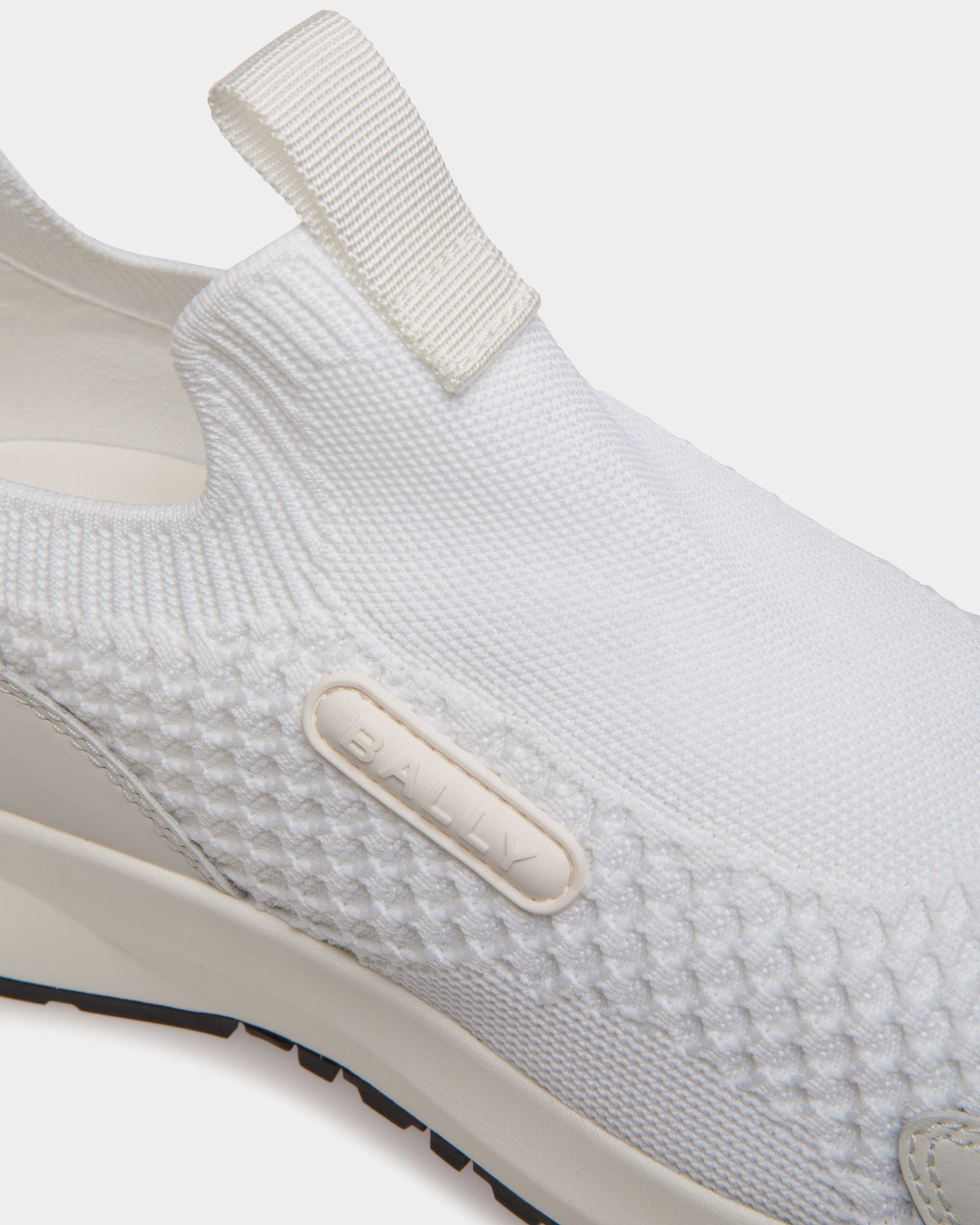 Bally Global - Outline Sneaker In White Knit - White