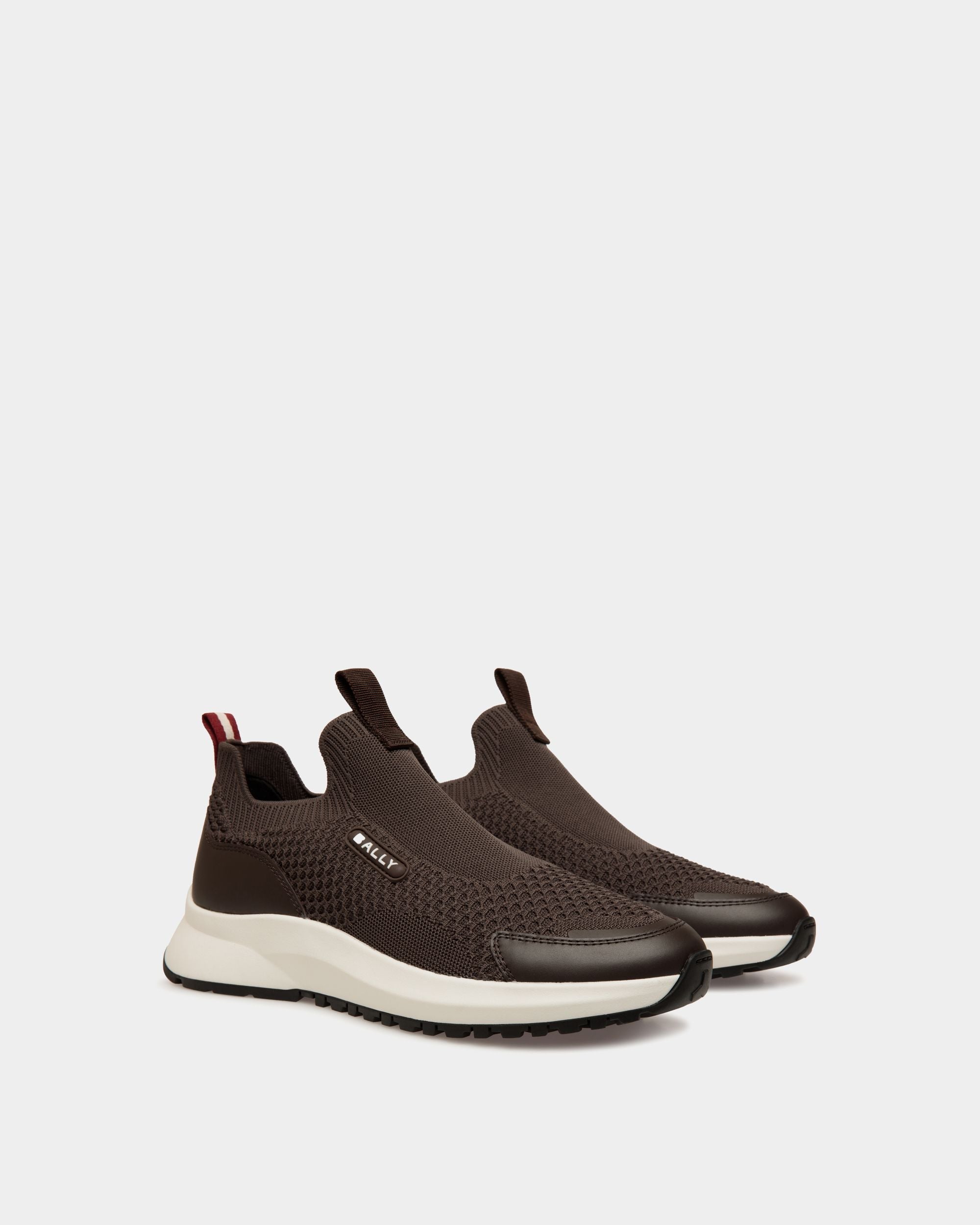 Bally Global - Outline Sneaker in Ebano Knit - Brown